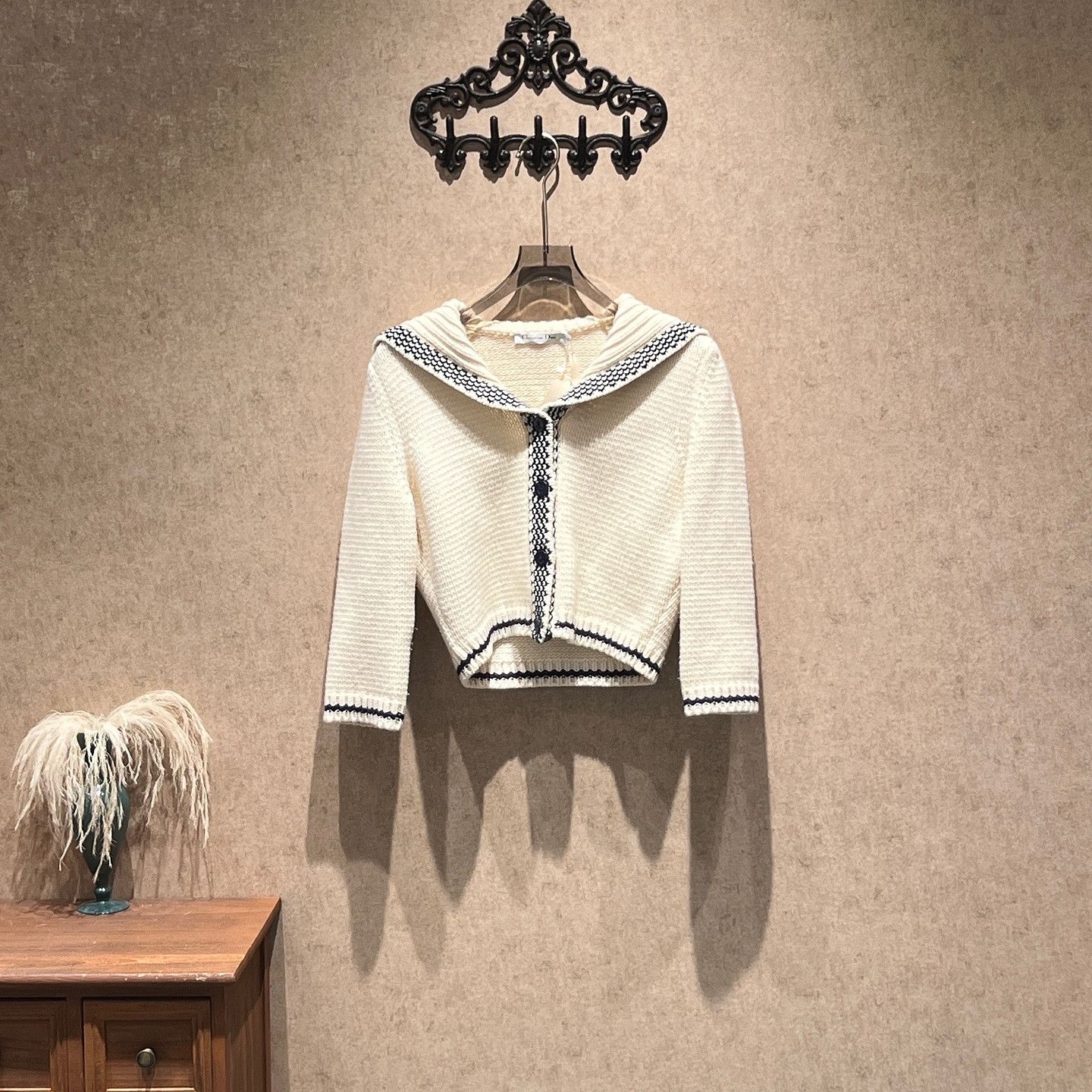 Dior Dior Sailor Collar Cardigan Size 38 Size S / US 4 / IT 40 - 1 Thumbnail