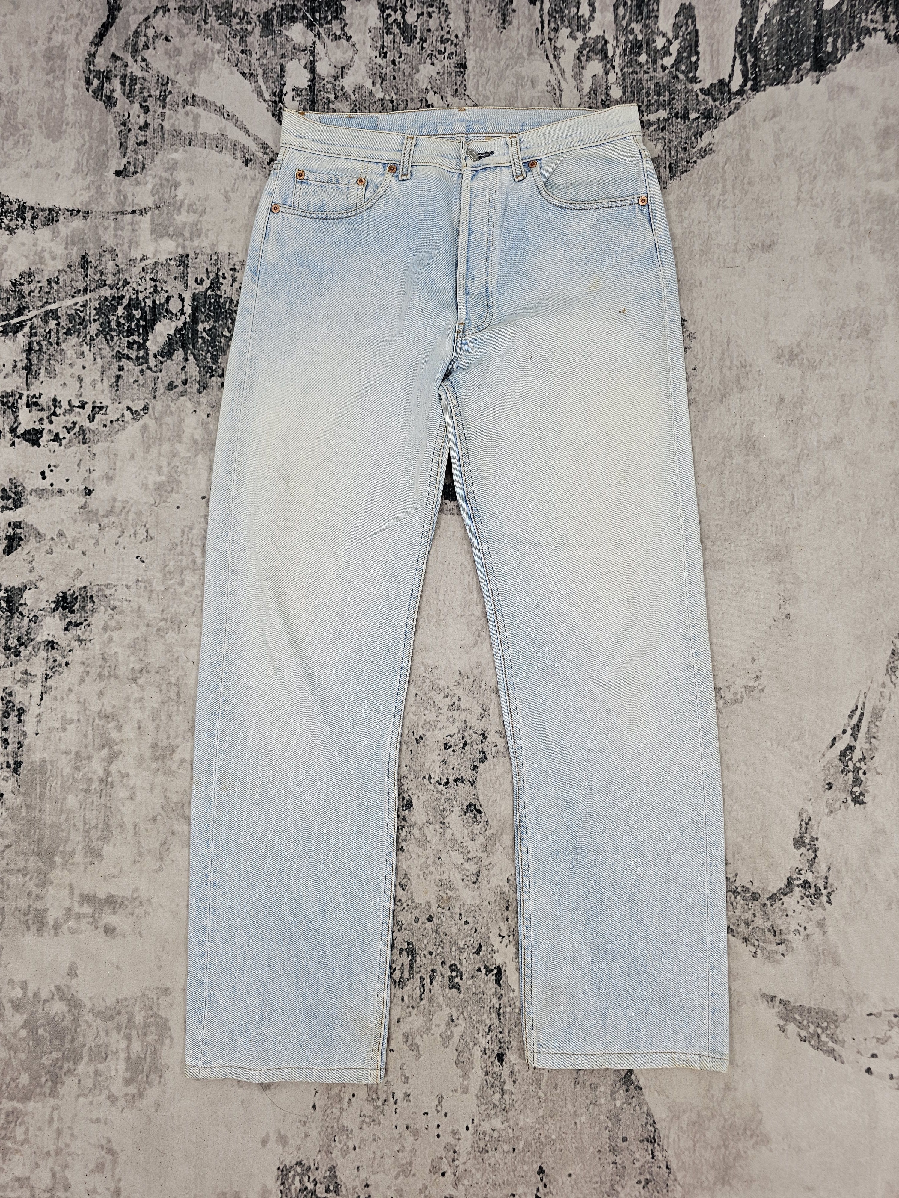 Levi's Vtg 80's LEVIS 501 XX Light Blue Faded Size 32X30 Jean L0415 Size US 32 / EU 48 - 1 Thumbnail