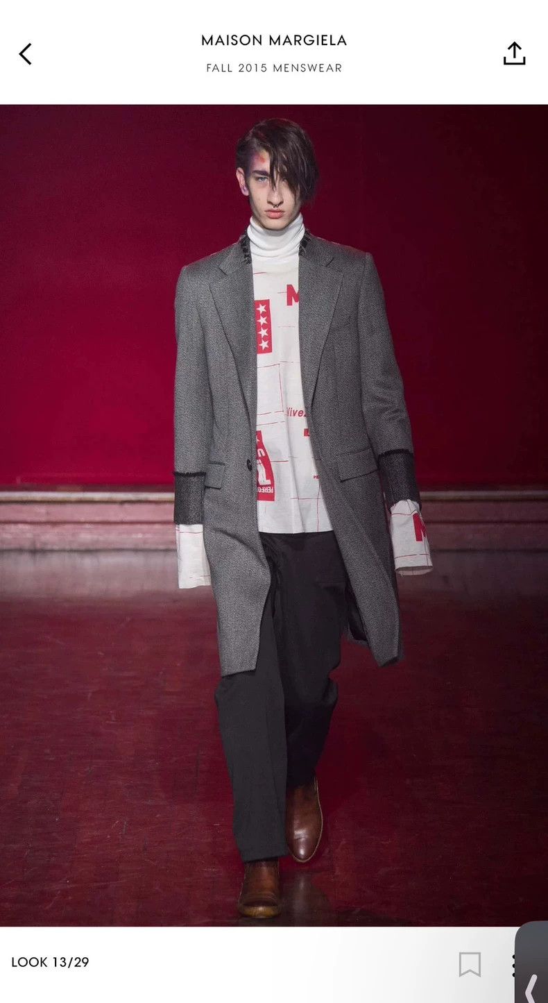 Maison Margiela Maison Margiela Men's wool coat 2501-Nextarrow Size US M / EU 48-50 / 2 - 3 Thumbnail