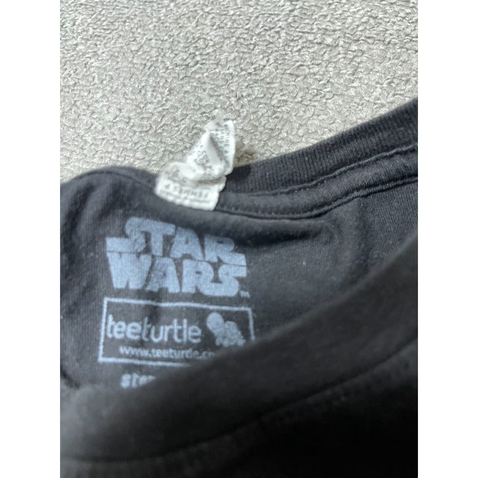 Star Wars Star Wars Tee Turtles Shirt Womens Small S Black Short Sleeve T Shirt Size S / US 4 / IT 40 - 5 Thumbnail