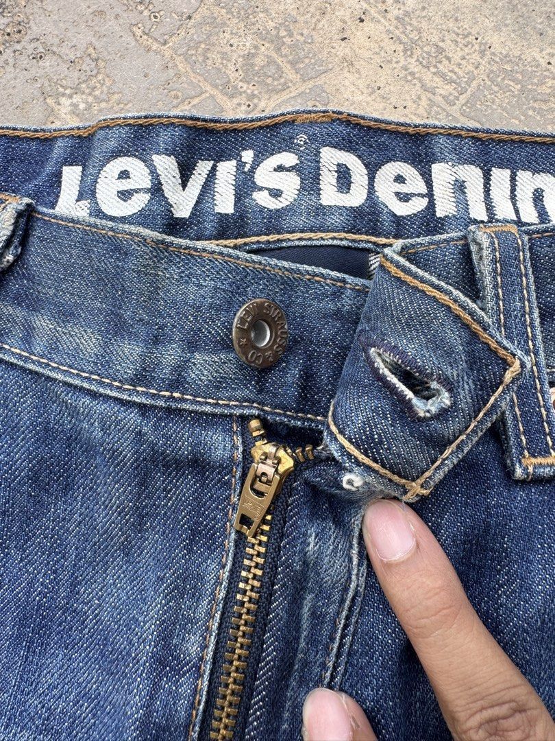 Levi's Vintage Levi's 502 Distressed Jeans ( SIZE 34 ) Size US 34 / EU 50 - 3 Thumbnail