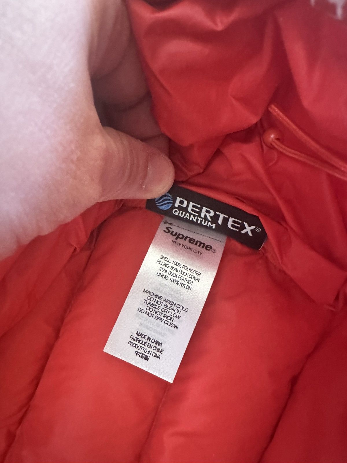 Supreme VERY RARE Supreme Micro Down Half Zip Hooded Pullover (FW22) Size US M / EU 48-50 / 2 - 7 Thumbnail