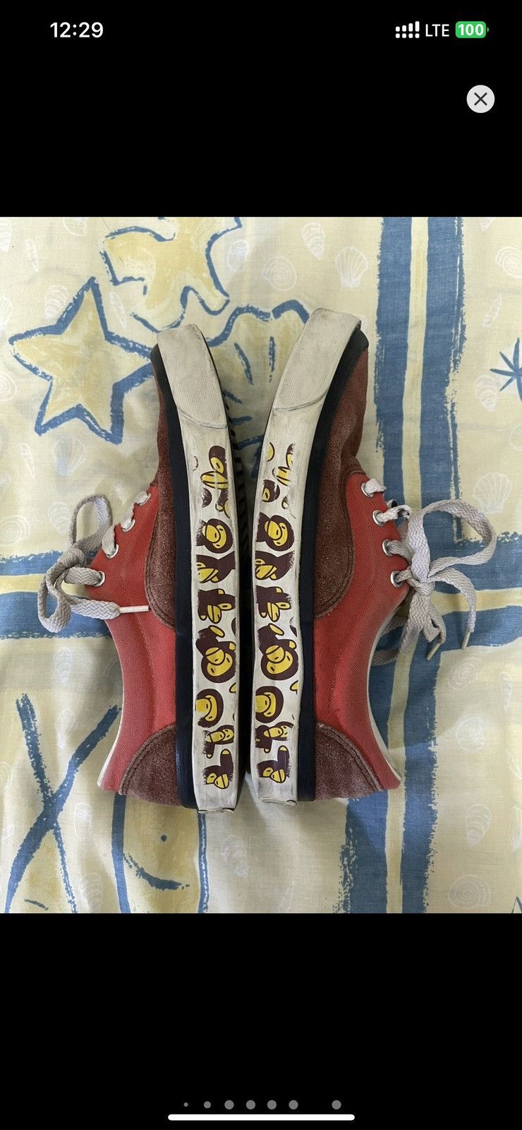 Bape Bape Vintage Baby Milo Logo Bapesta Sneakers Size US 5.5 / EU 38 - 9 Thumbnail