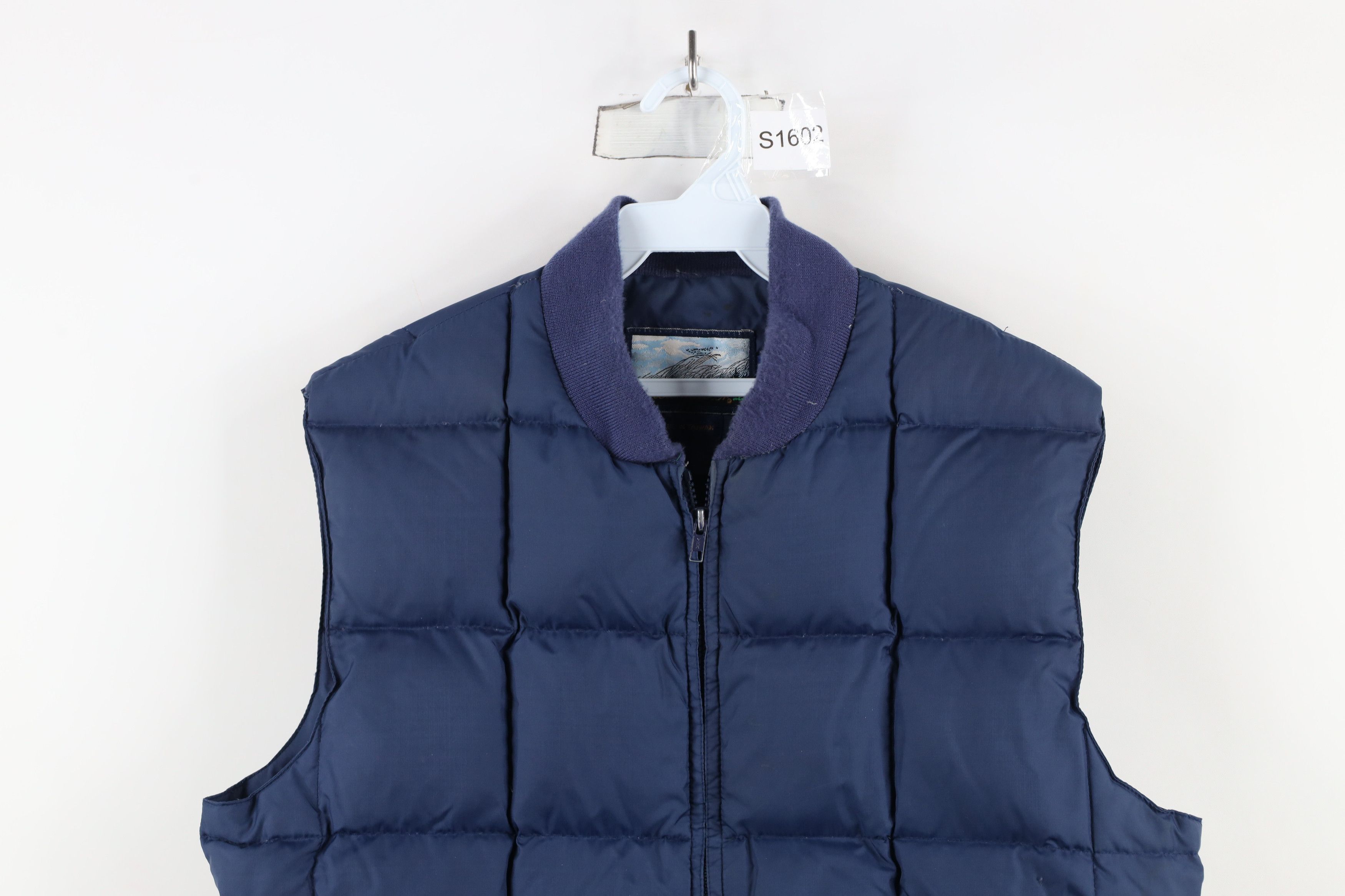 Vintage Vintage 70s 80s Streetwear Duck Down Puffer Vest Jacket Size US L / EU 52-54 / 3 - 2 Thumbnail