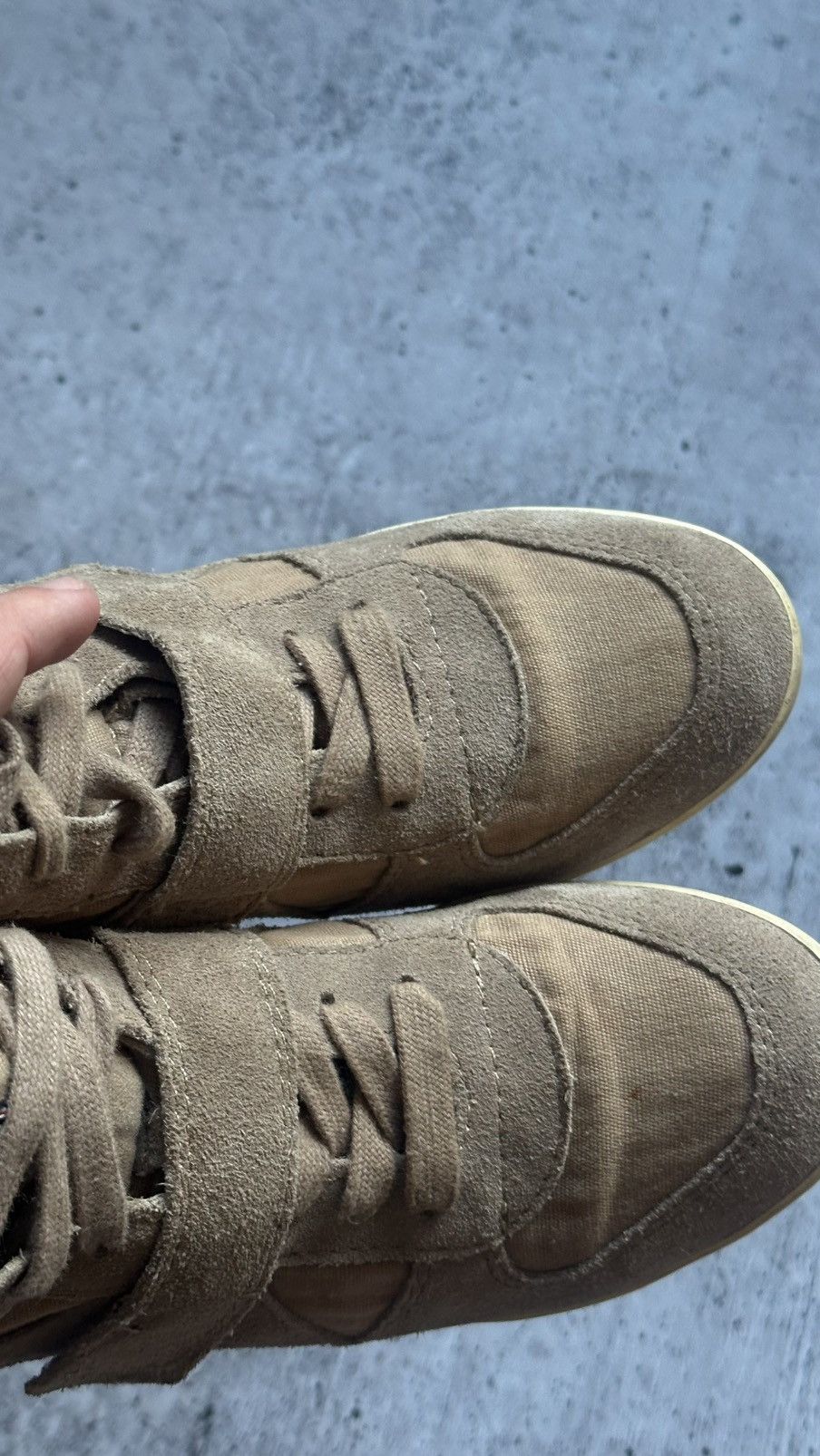 ASH Women's ASH Isabel Marant Style Vintage Suede Sneakers Size US 8 / IT 38 - 4 Thumbnail