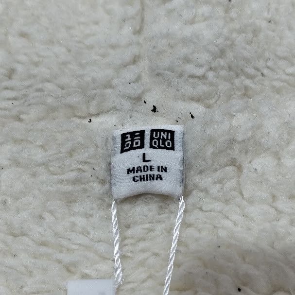 Japanese Brand × Uniqlo 🔥 y2k UNIQLO Sherpa Fleece Lined Hoodie 🔥 Size US L / EU 52-54 / 3 - 4 Thumbnail