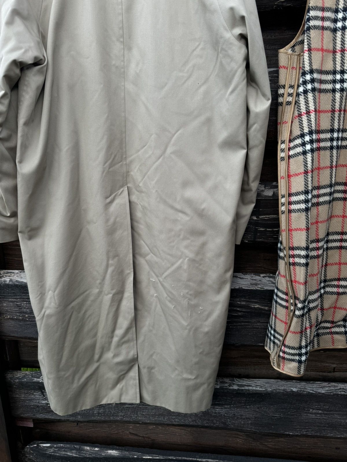 Burberry × Vintage Burberry beige long trench coat with lining vintage Size US L / EU 52-54 / 3 - 15 Thumbnail