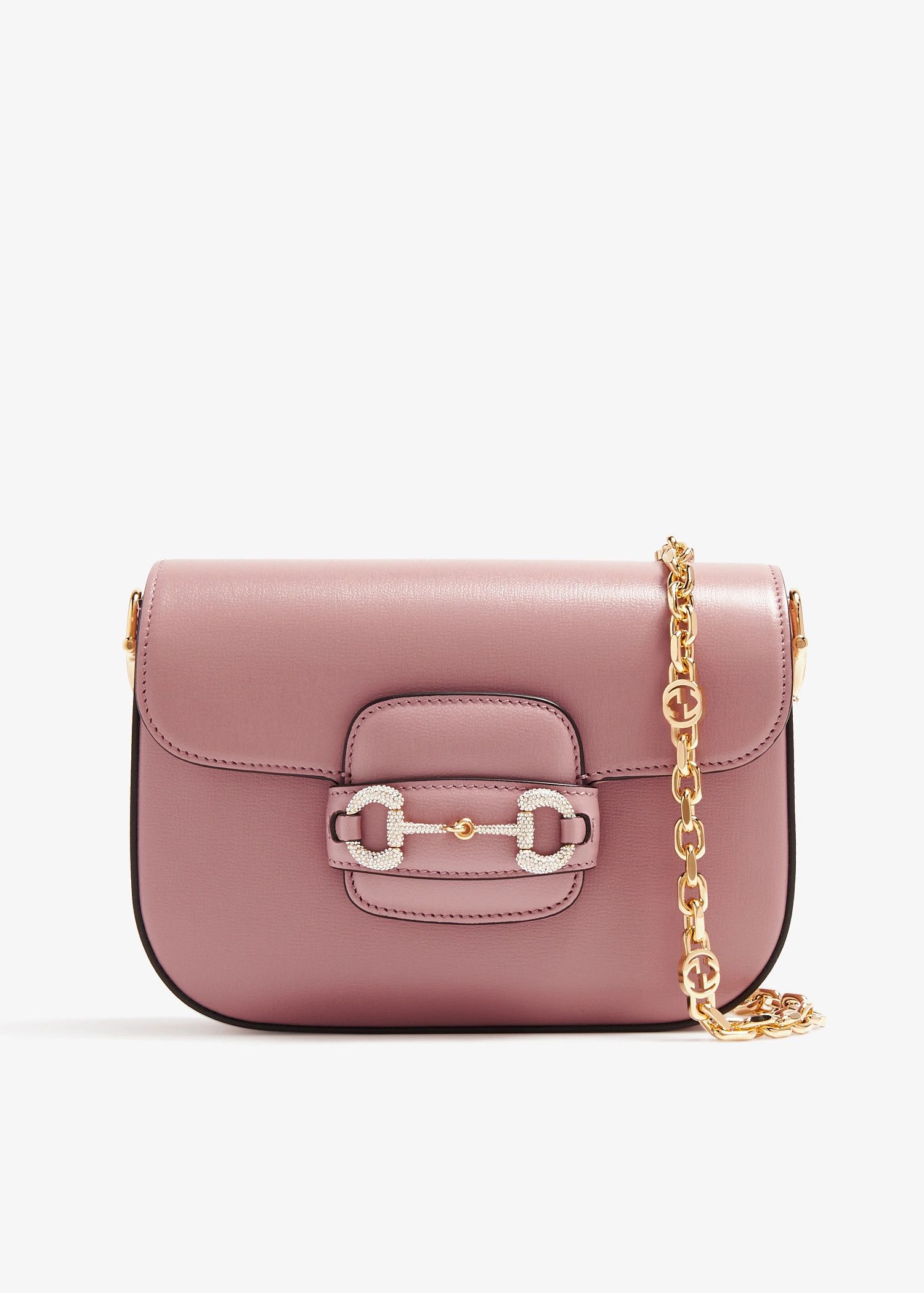 Gucci o1la5ras0526 Size: OS / Gucci Horsebit 1955 Mini Bag Pink Size ONE SIZE - 1 Thumbnail