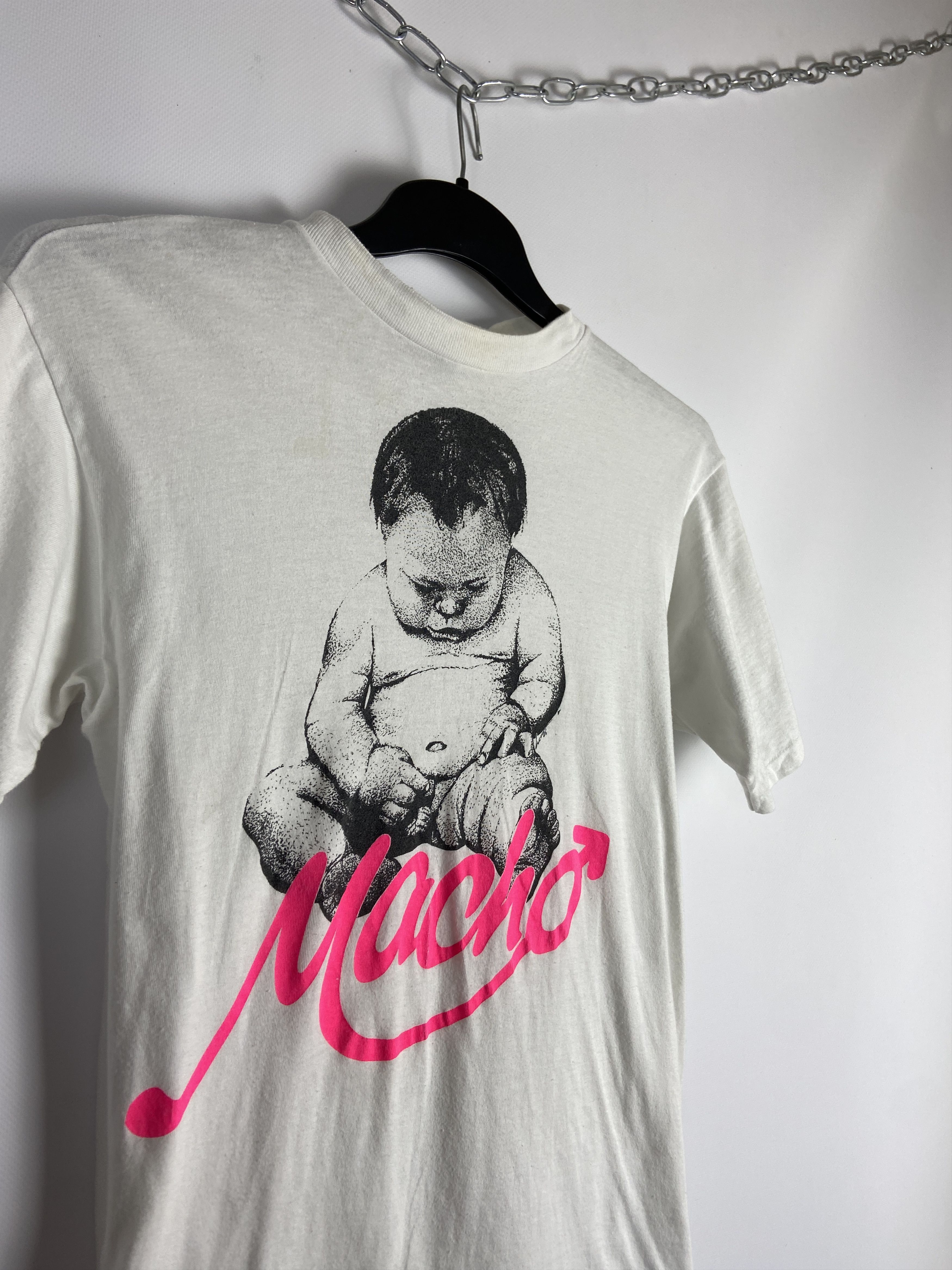 Other VINTAGE MACHO TEE 90s Size US M / EU 48-50 / 2 - 4 Thumbnail