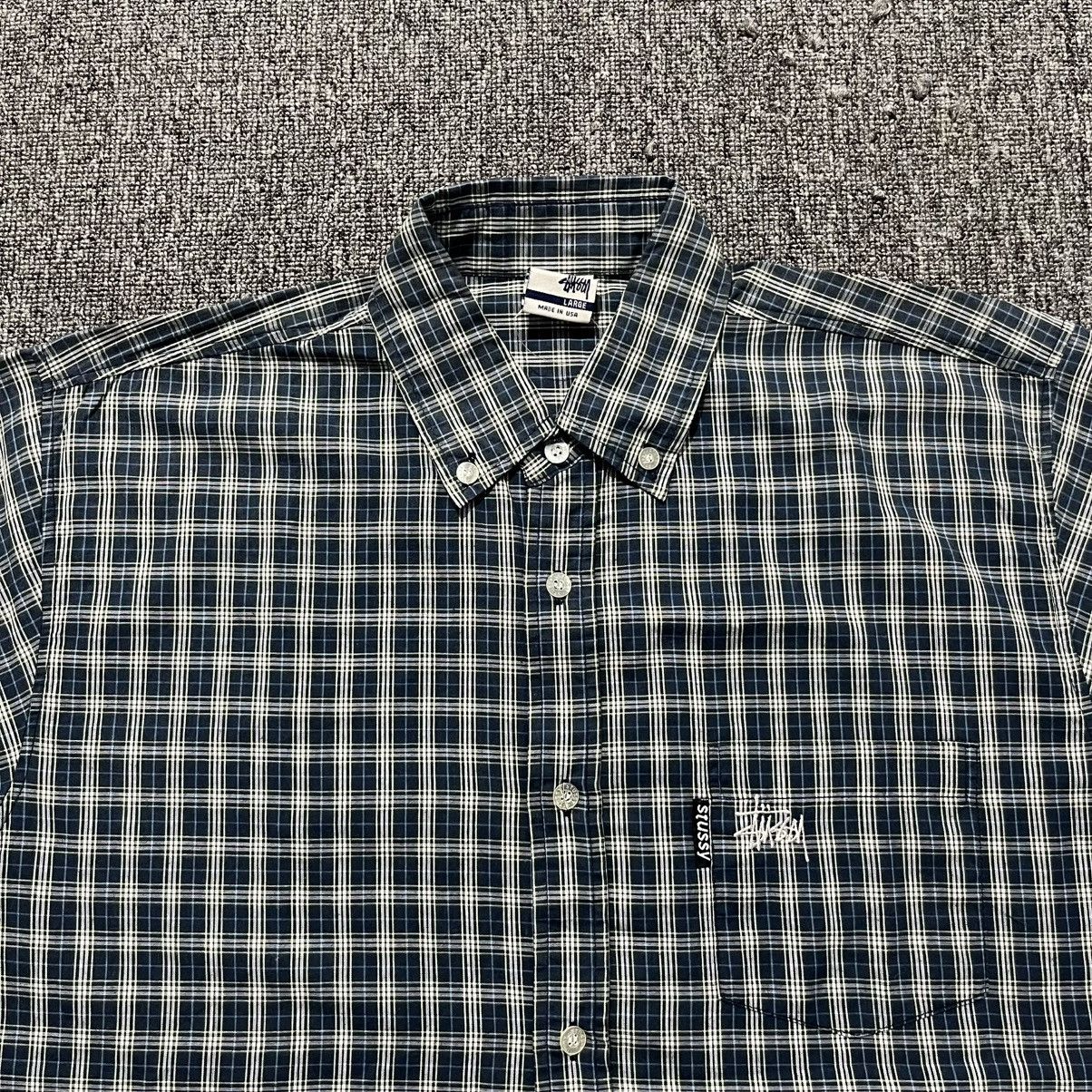 Stussy Vintage Stussy Plaid Shirt Size US L / EU 52-54 / 3 - 1 Thumbnail