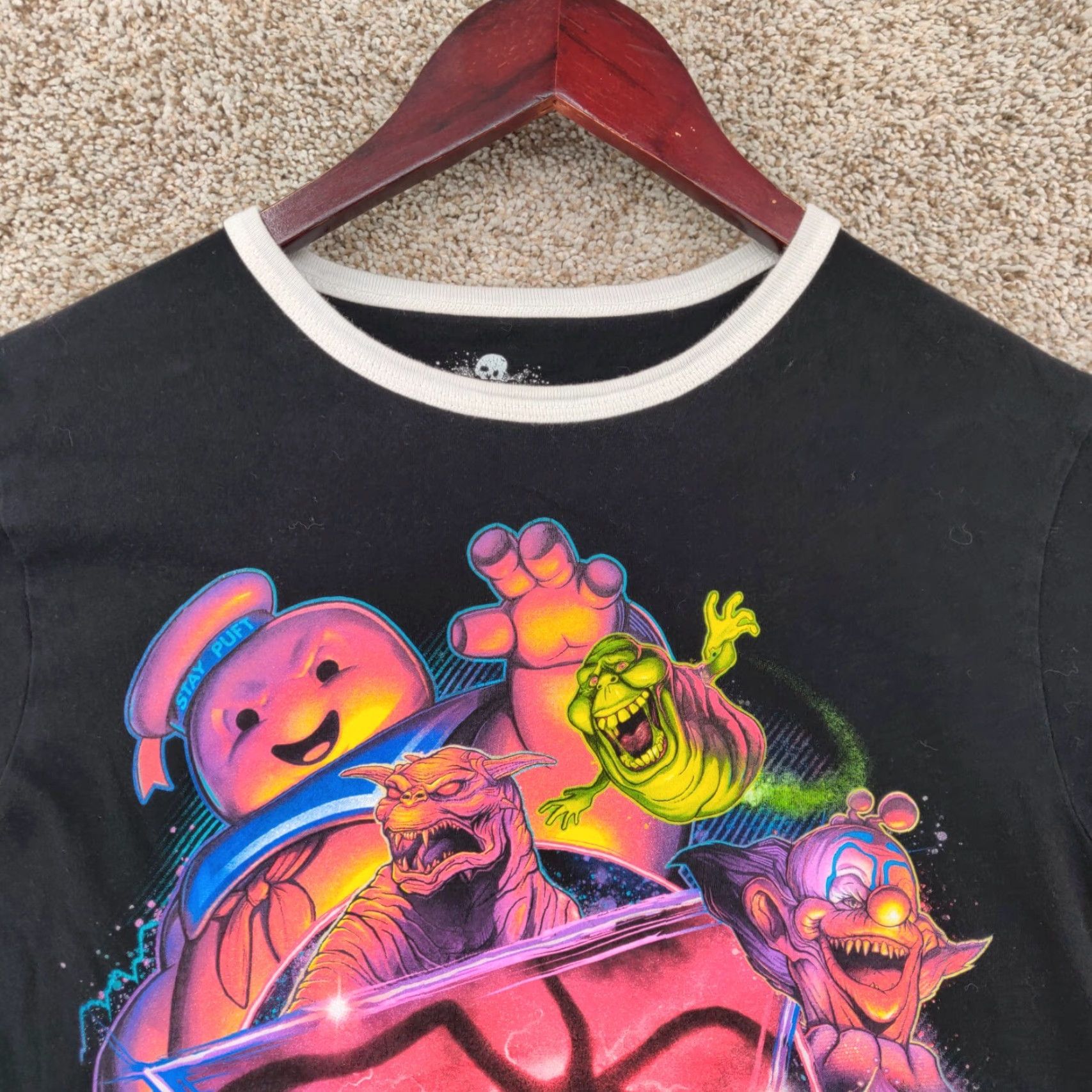 Vintage Universal Studios Hollywood Shirt Mens S Black Halloween Horror Nights T Shirt Size US S / EU 44-46 / 1 - 2 Thumbnail