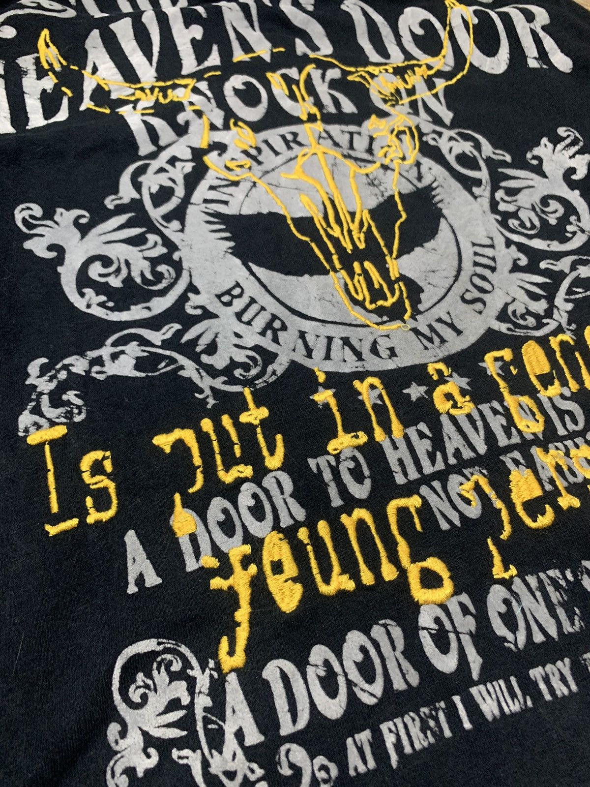 20471120 2000s LastSurvivor FREEDOM indian skull poem fur punk hoodie Size US M / EU 48-50 / 2 - 10 Thumbnail