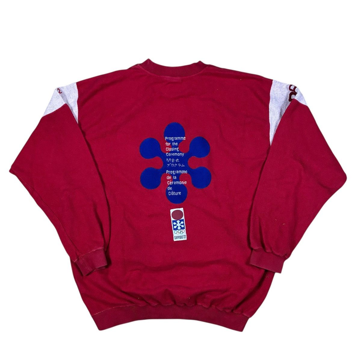 Adidas Mens Vintage Sweatshirt Fleece Adidas Olympic Games Size L Size US L / EU 52-54 / 3 - 2 Thumbnail