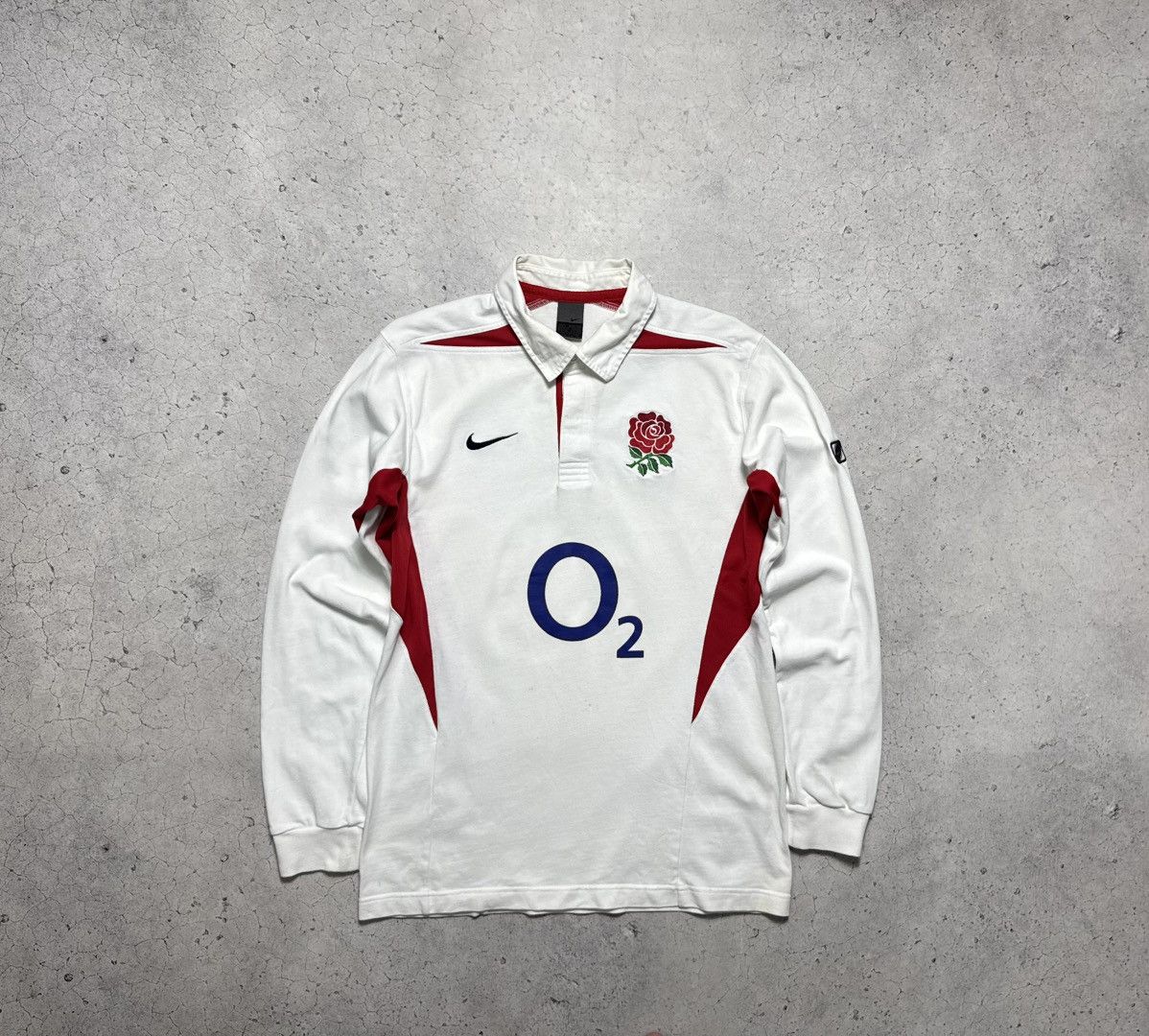 Nike Nike England Rugby League O2 Vintage Sweatshirt Jersey Size US L / EU 52-54 / 3 - 1 Thumbnail