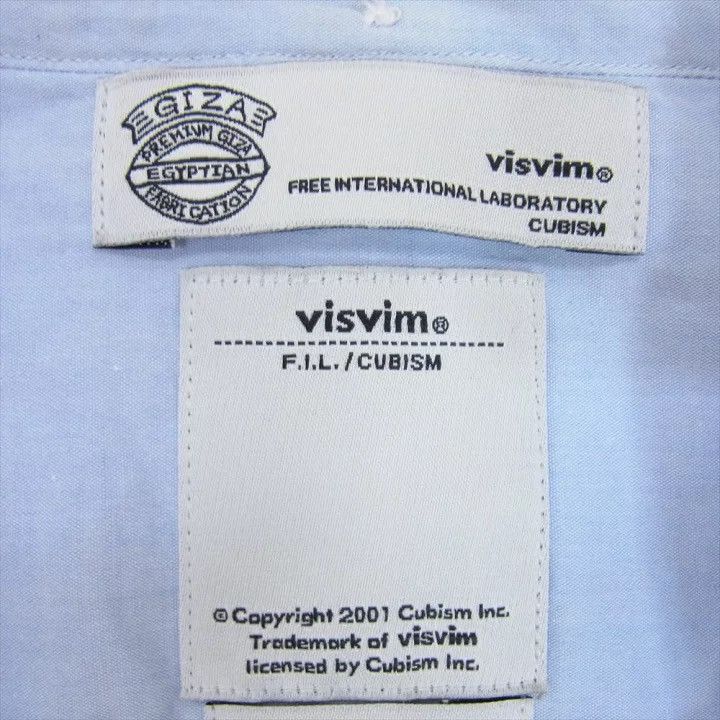Visvim VISVIM 12AW ADOBE B.D. PIZI L/S GIZA SHIRT Size US S / EU 44-46 / 1 - 4 Thumbnail