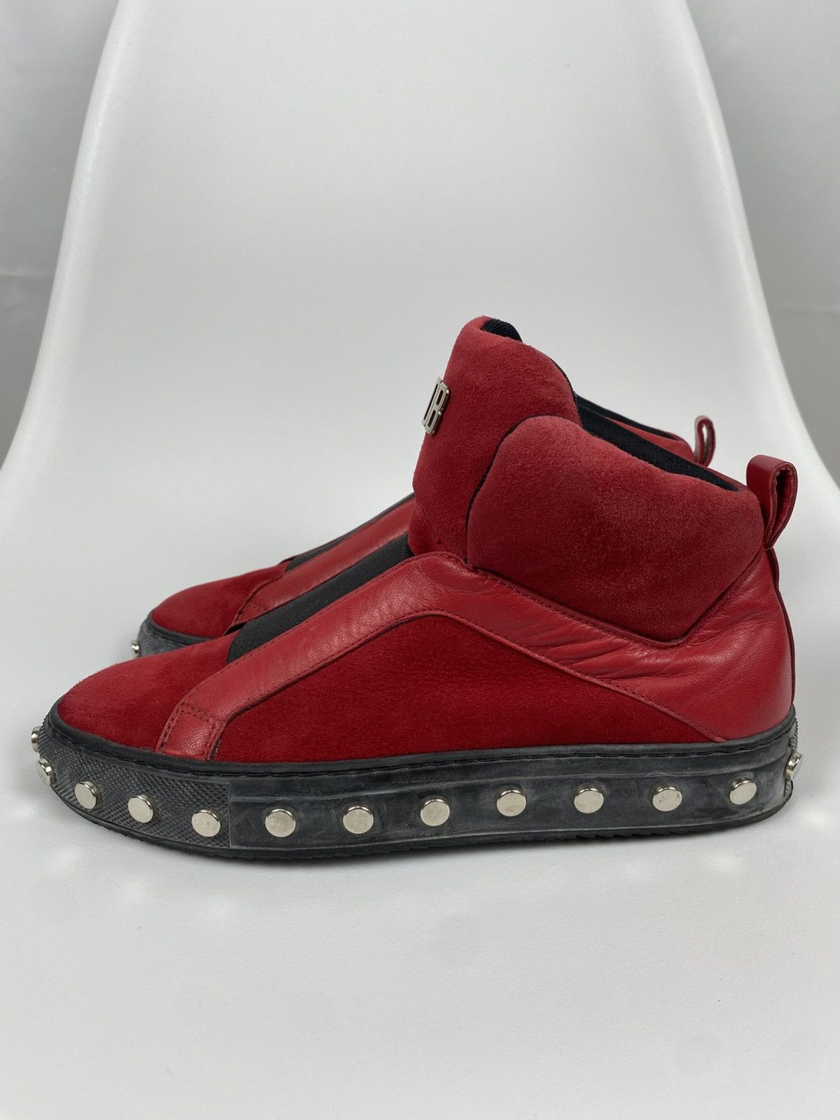 Dirk Bikkembergs Bikkembergs HiTop Sneakers Genuine Leather and Suede size 36 Size US 6 / IT 36 - 4 Thumbnail