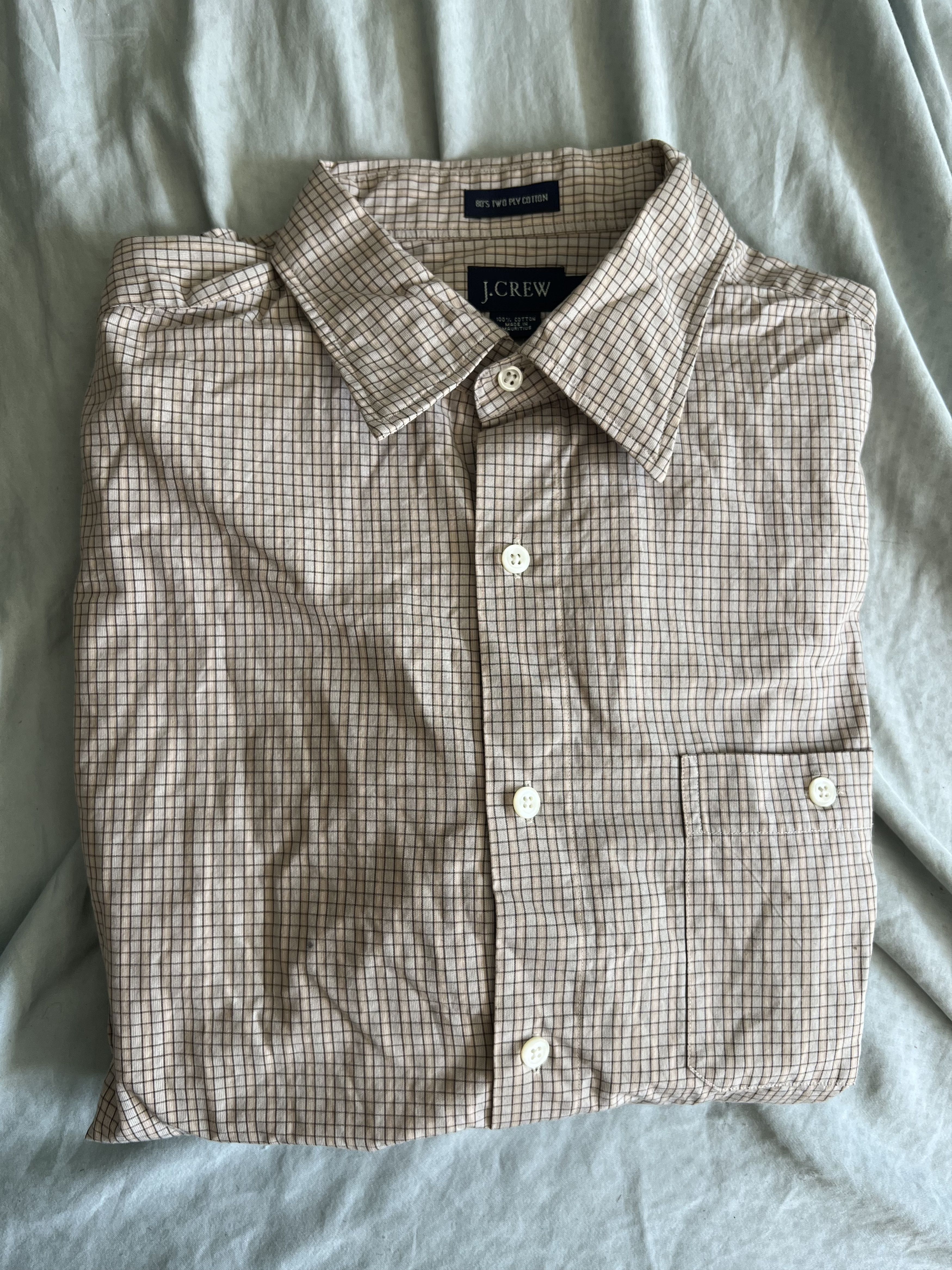 J.Crew J. Crew plaid Button Up Shirt medium $69.50 Size US M / EU 48-50 / 2 - 1 Thumbnail