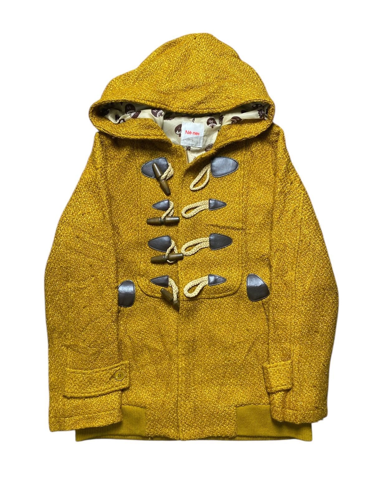 Ne-Net VINTAGE NE-NET BY ISSEY MIYAKI WOOL DUFFLE COAT HOODIE Size US M / EU 48-50 / 2 - 2 Thumbnail