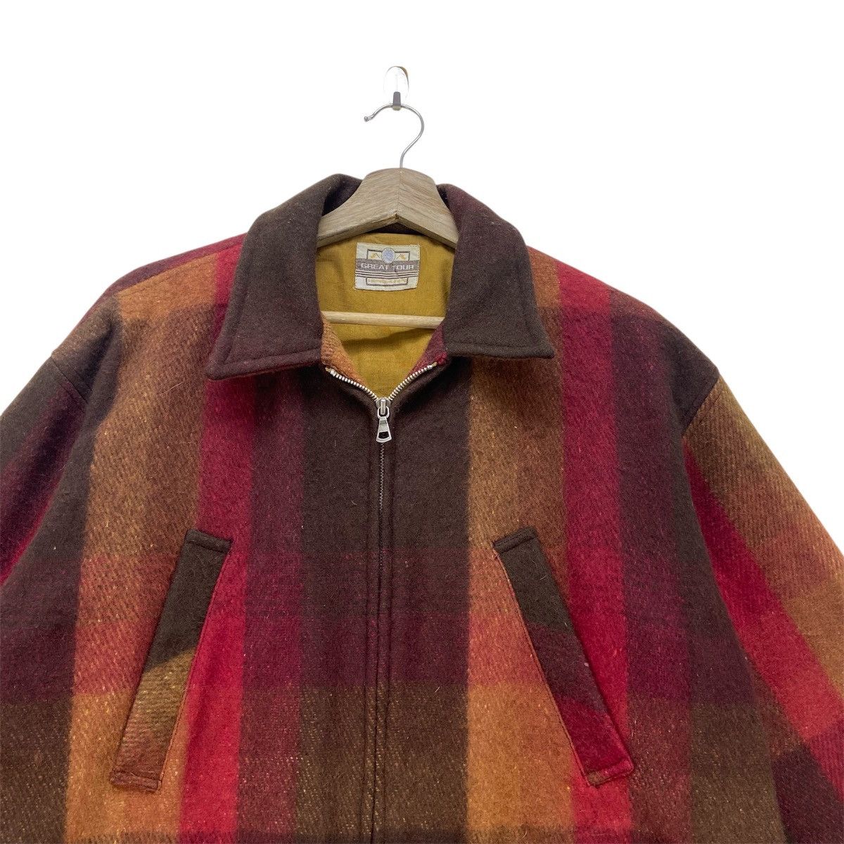 Japanese Brand Vintage Great Tour Navajo Multi Colour Wool Jacket Size US M / EU 48-50 / 2 - 2 Thumbnail