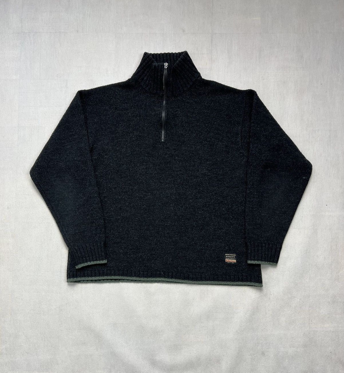 Marlboro × Marlboro Classics × Vintage Sweater Marlboro Classics Utility vintage logo wool Size US XL / EU 56 / 4 - 1 Thumbnail