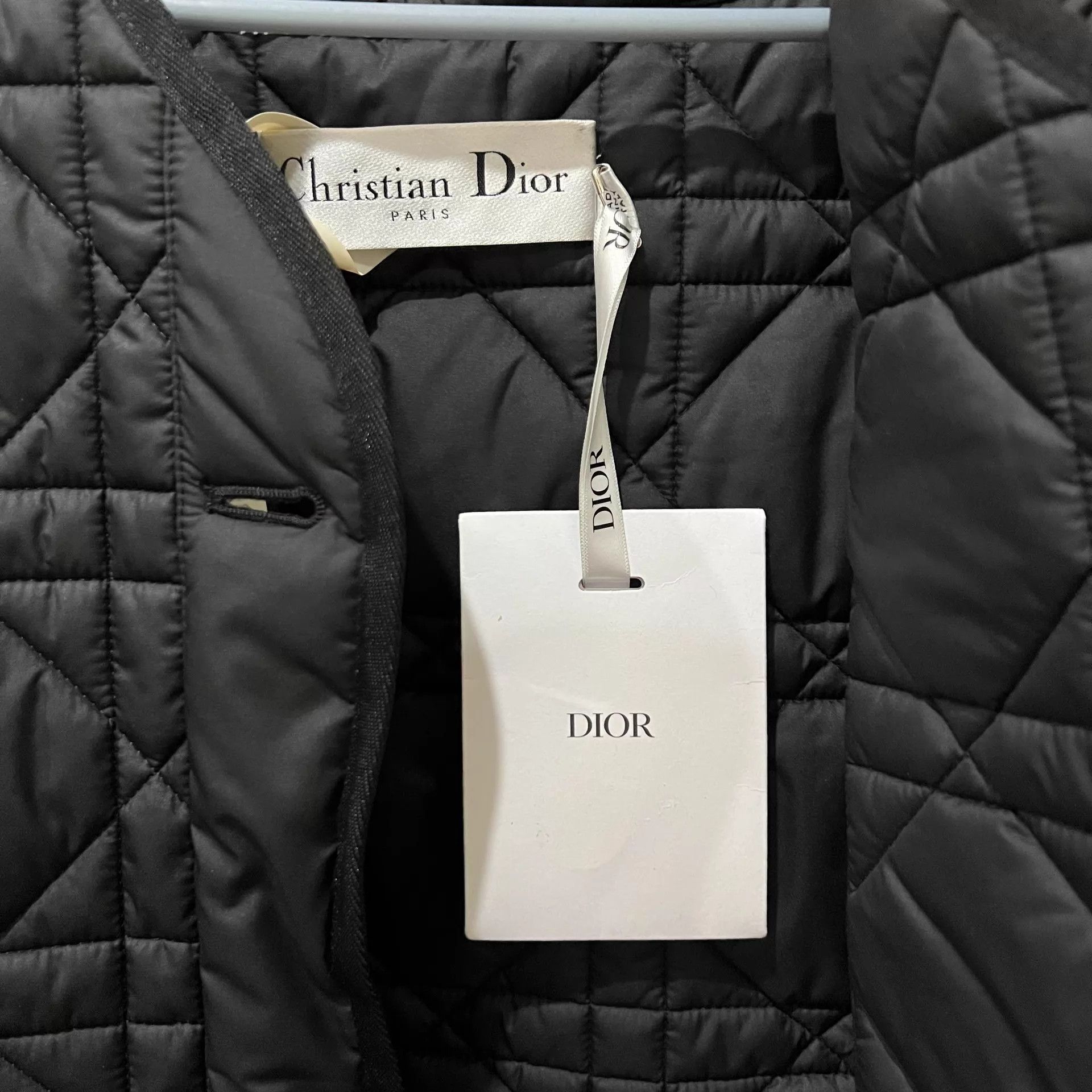 Dior Dior Bee Embroidery Quilted Diamond Jacket Women's Size S / US 4 / IT 40 - 4 Thumbnail