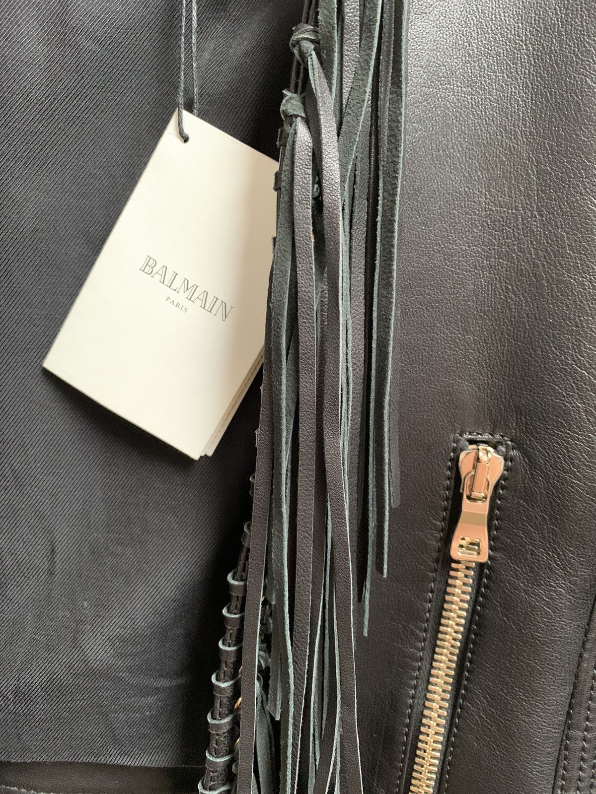 Balmain Balmain Leather Jacket Size XL / US 12-14 / IT 48-50 - 9 Thumbnail