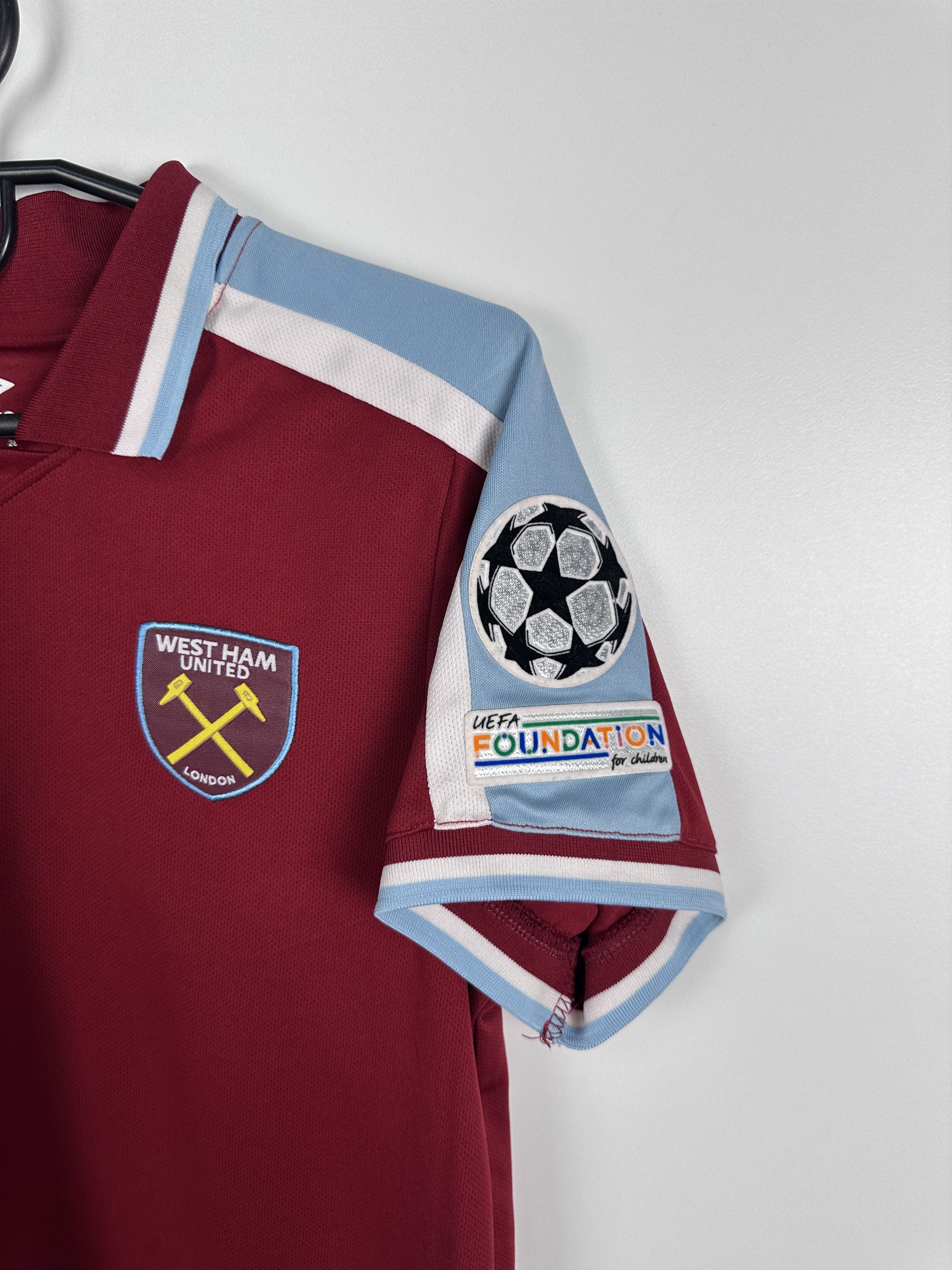 Umbro WEST HAM UNITED 2021 Football Jersey Umbro Youth Size 28 Size US XXS / EU 40 - 2 Thumbnail
