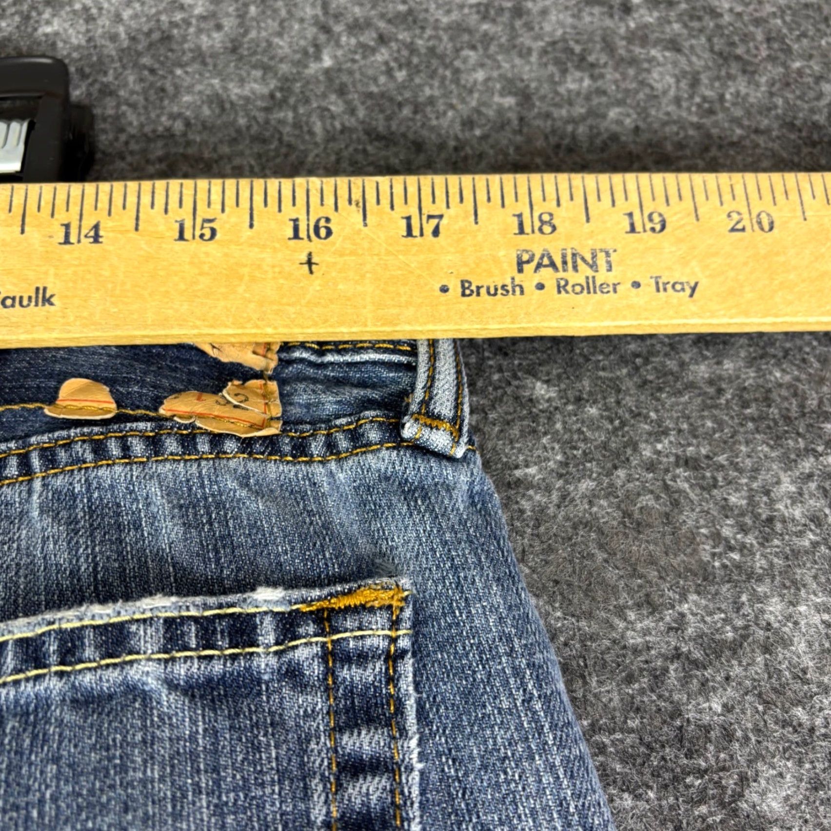 Levi's Levi's 559 Jeans Mens 34x31 Blue Distressed Denim 90s Vtg Relaxed Straight Moderate Rise Casual Pants Size US 34 / EU 50 - 3 Thumbnail