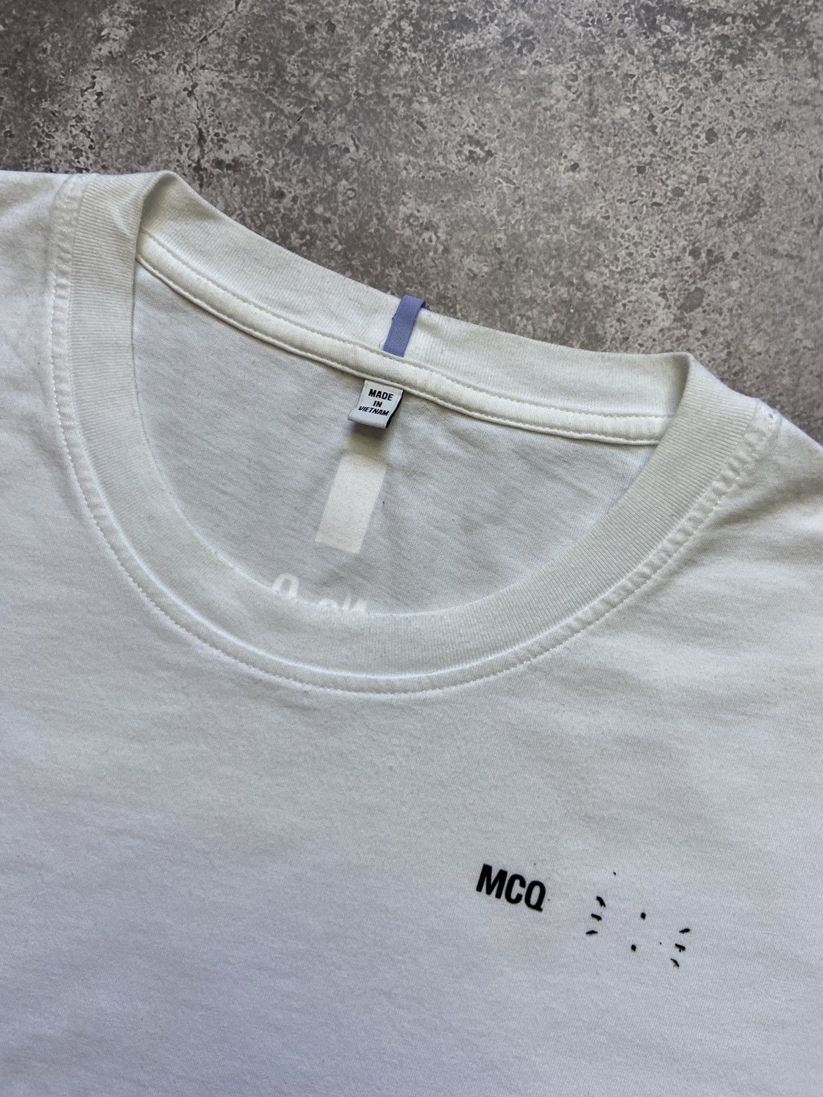 Alexander McQueen × MCQ MCQ by Alexander McQueen Margiela Logo Tee T-shirt Size US L / EU 52-54 / 3 - 4 Thumbnail