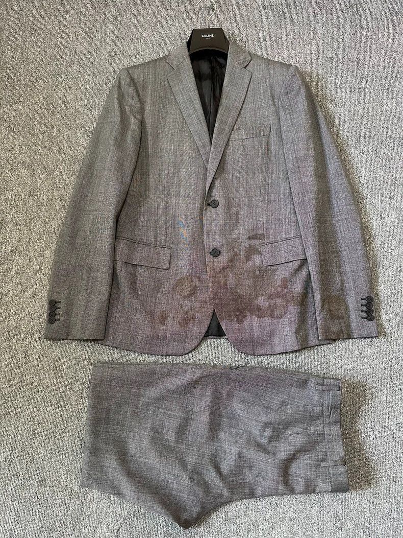 Bottega Veneta Prince Plaid Printed Suit