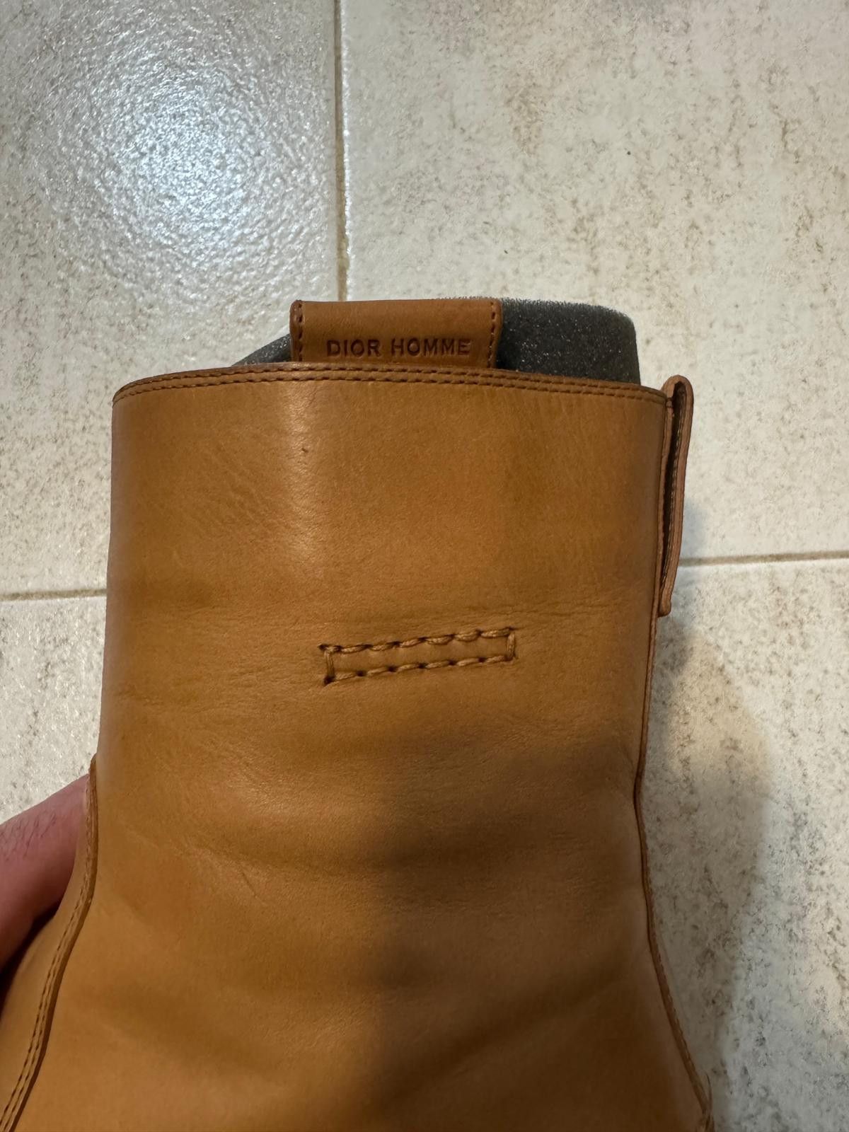 Dior Dior Homme Archive 2010 Goodyear Welted Leather Boots Size US 7.5 / EU 40-41 - 8 Thumbnail