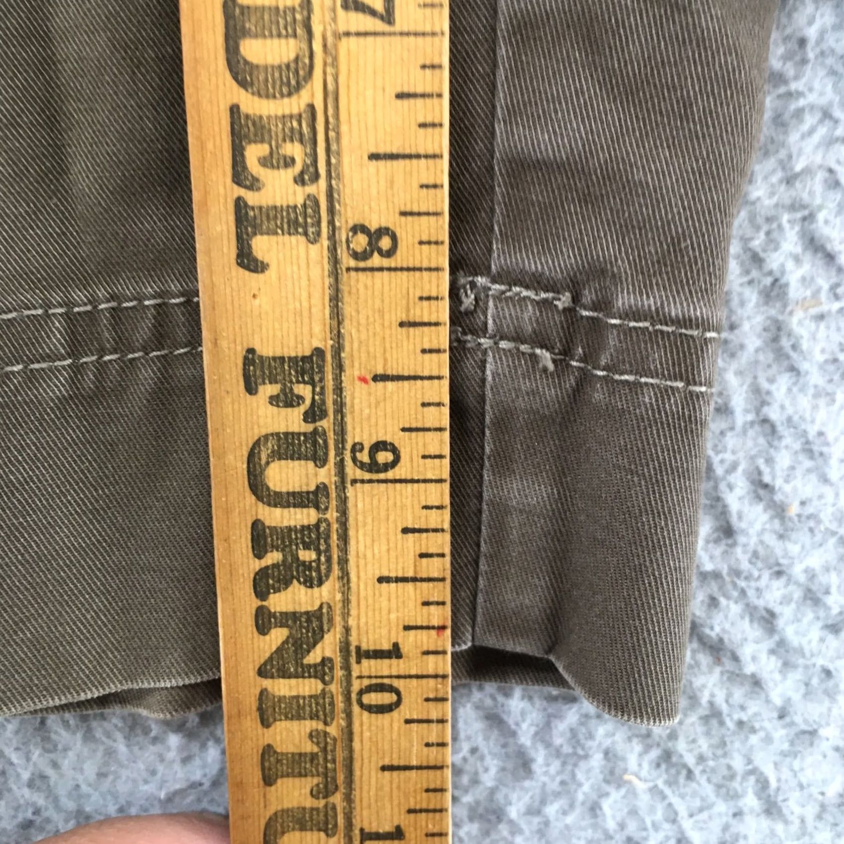 Eddie Bauer Eddie Bauer Blakely Fit Chino Shorts Womens 9 Brown Cotton Blend Casual Mid Rise Size 30" / US 8 / IT 44 - 7 Thumbnail