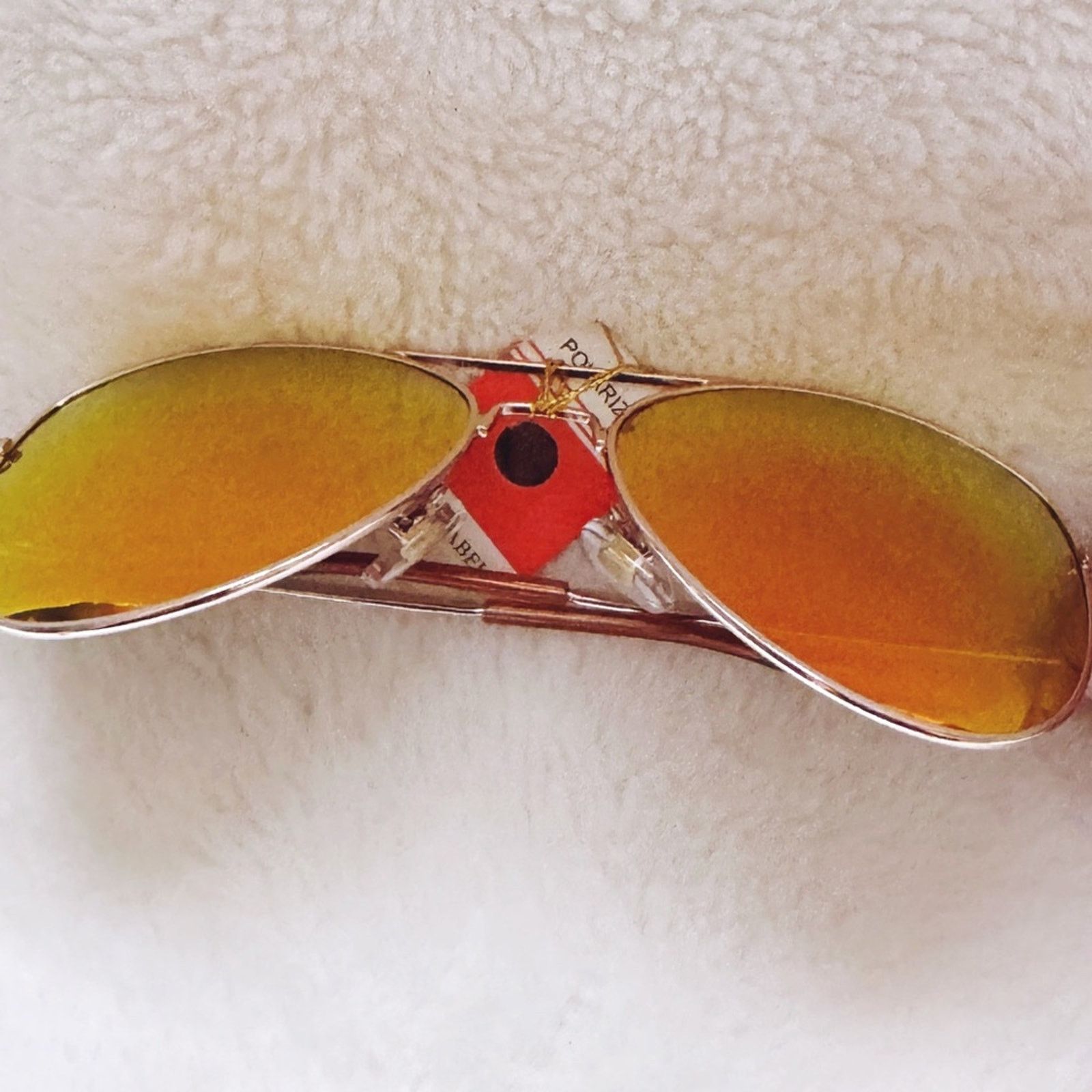 Other Zane Orange Polarized Mirrored Sunglasses Size ONE SIZE - 1 Thumbnail
