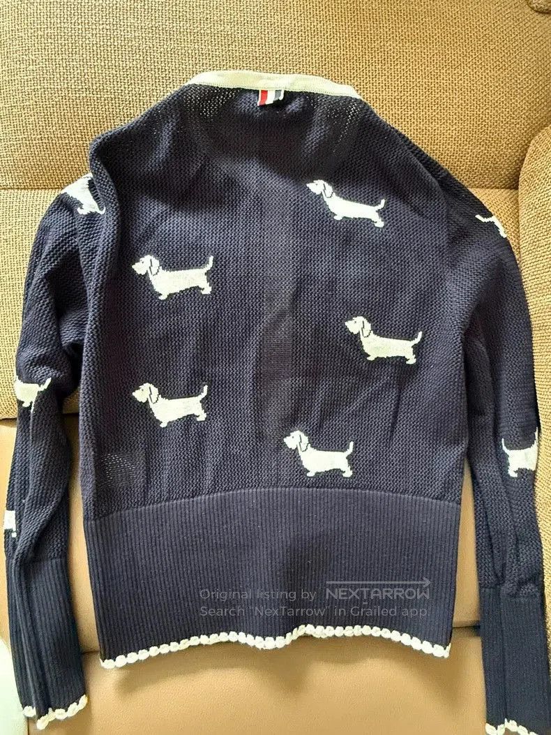 Thom Browne Thom Browne Dog Pattern Cardigan. Size US XS / EU 42 / 0 - 3 Thumbnail