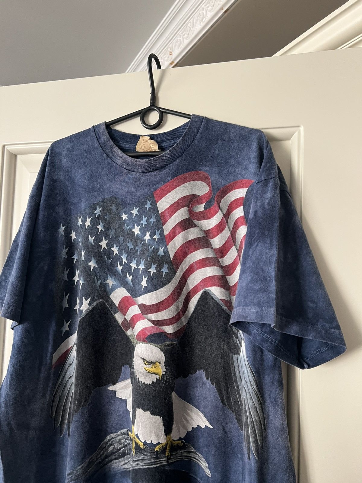 The Mountain Vintage The Mountain USA Eagle American Flag T-Shirt Size US XXL / EU 58 / 5 - 6 Thumbnail