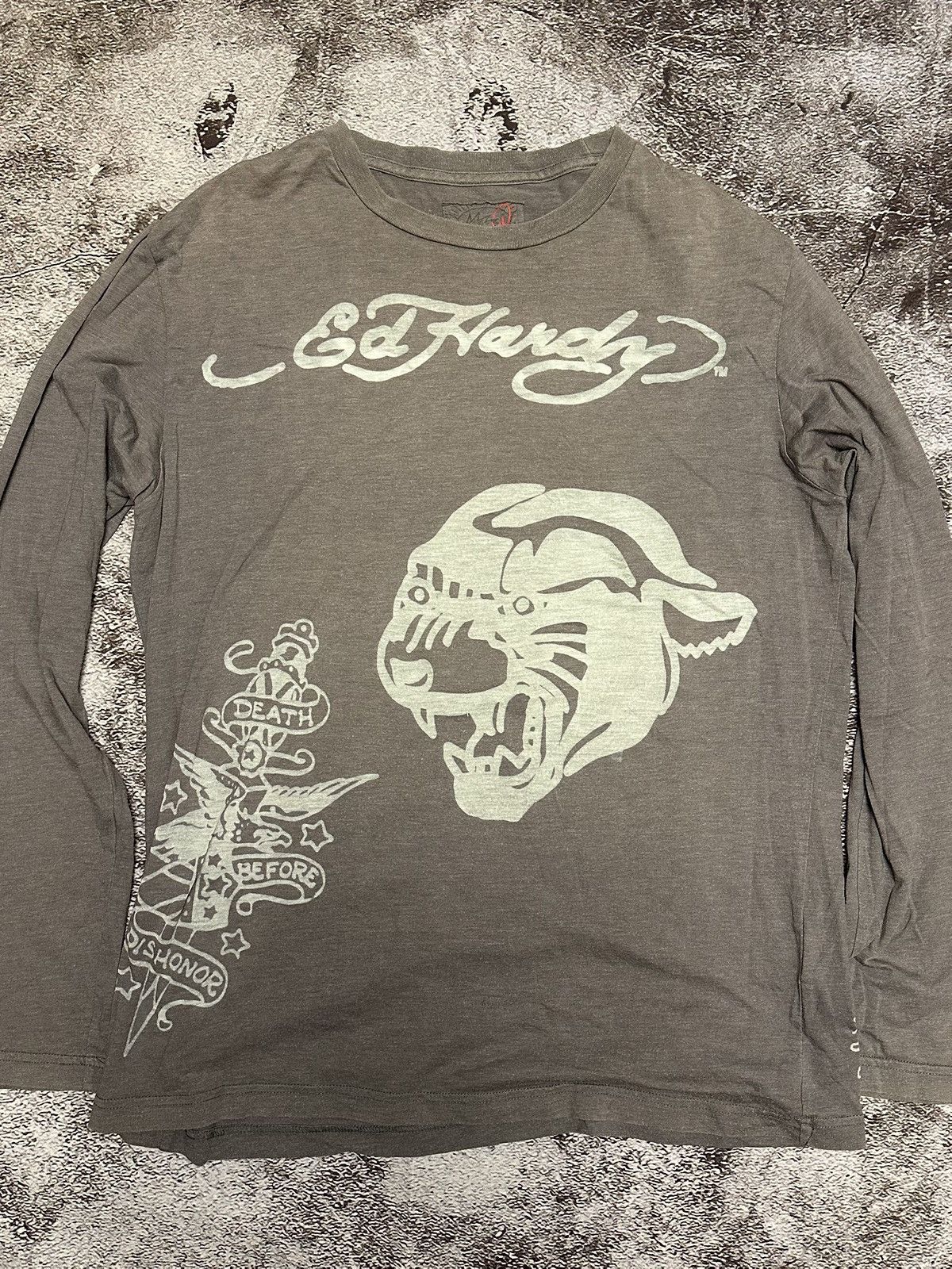 Ed Hardy × Glo Gang × Unknown London Ed hardy vintage long sleeve all print Japanese size Tag L Size US L / EU 52-54 / 3 - 1 Thumbnail