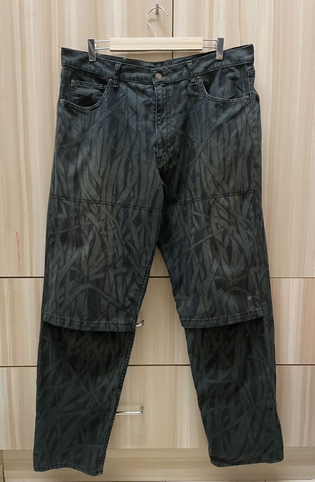 Swagger Rare Swagger Japan 2002 Urahara Archive Brush Camo Pants Size US 36 / EU 52 - 1 Thumbnail