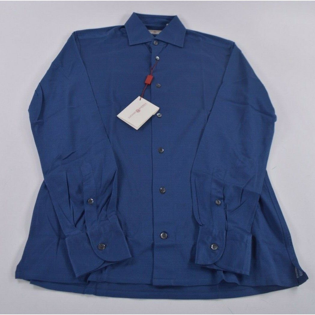 Luciano Barbera Luciano Barbera New with tags Shirt Size S US In Blue Size US S / EU 44-46 / 1 - 5 Thumbnail