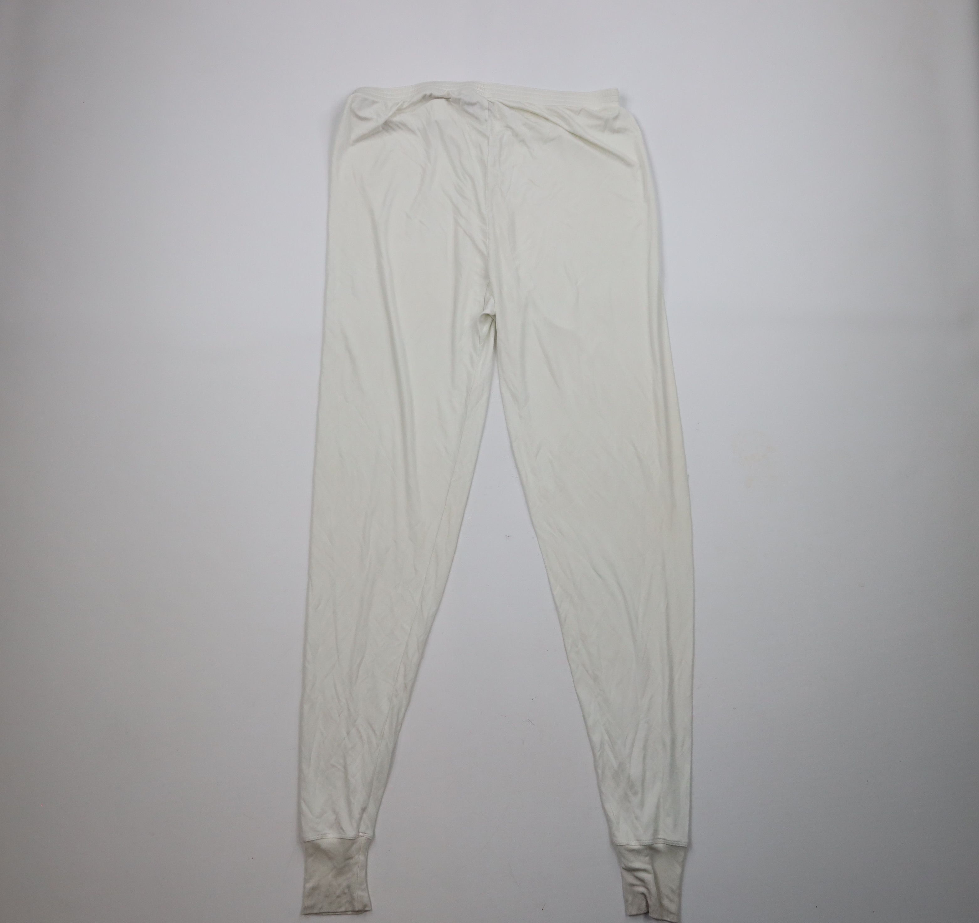 Cabelas × Vintage Vintage 90s Cabelas Knit Cuffed Joggers Jogger Pants White Size US 38 / EU 54 - 9 Thumbnail