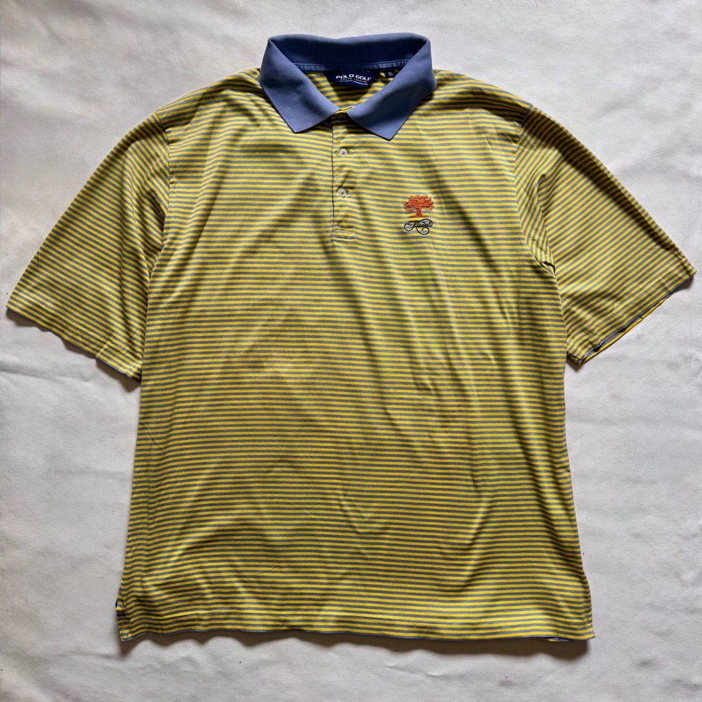 Polo Ralph Lauren Ralph Lauren Polo Golf Kiawah Striped Shirt Size US XL / EU 56 / 4 - 1 Thumbnail