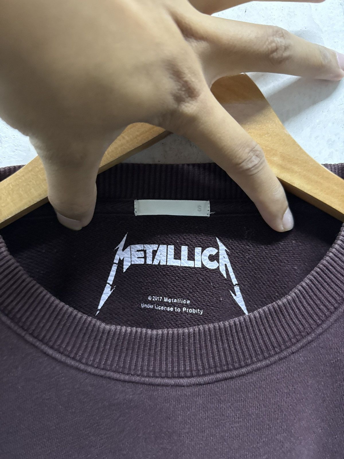 Metallica 2010s Metallica Pushead Sweatshirt Size US S / EU 44-46 / 1 - 4 Thumbnail
