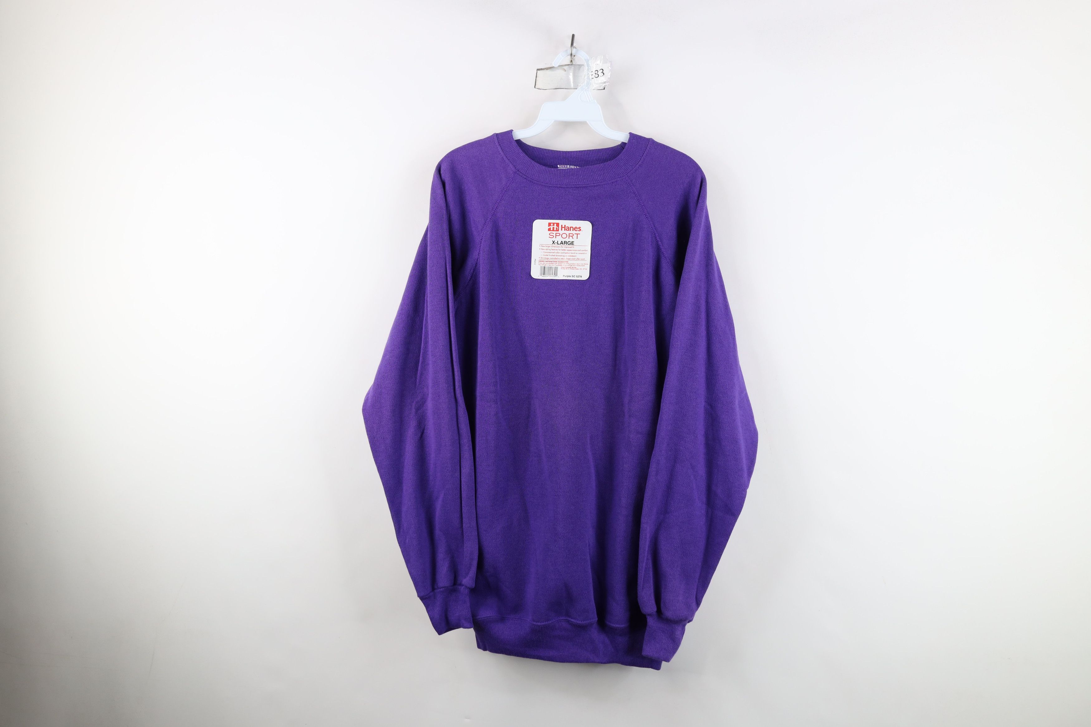 Vintage Deadstock Vintage 90s Streetwear Crewneck Sweatshirt USA Size XL / US 12-14 / IT 48-50 - 1 Thumbnail