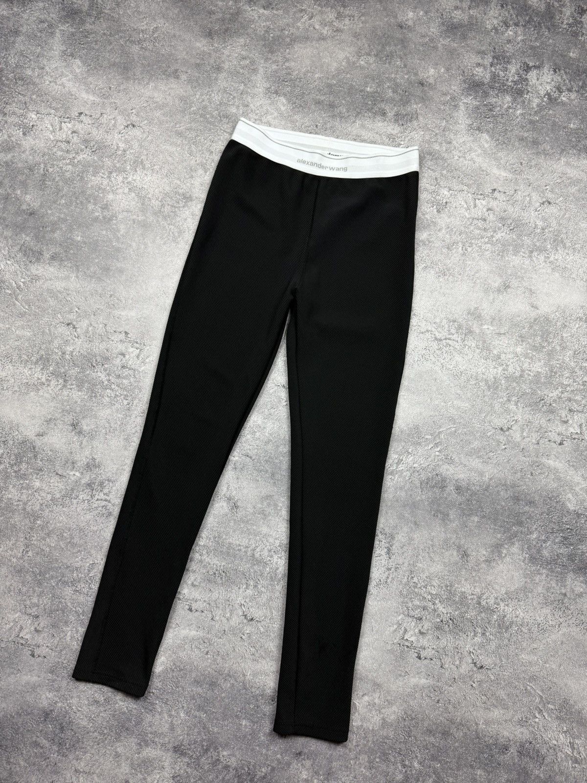 Alexander Wang Alexander Wang Black Leggings Stretch Trousers Pants Size M Size 28" / US 6 / IT 42 - 2 Thumbnail