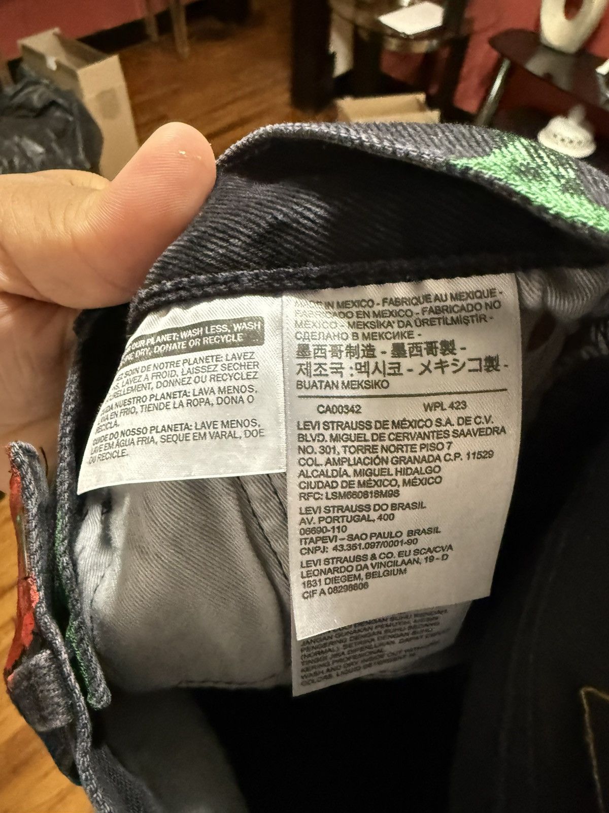 DENIM TEARS Denim Tears CPFM Levi Jeans Size 27 Size US 27 - 8 Thumbnail
