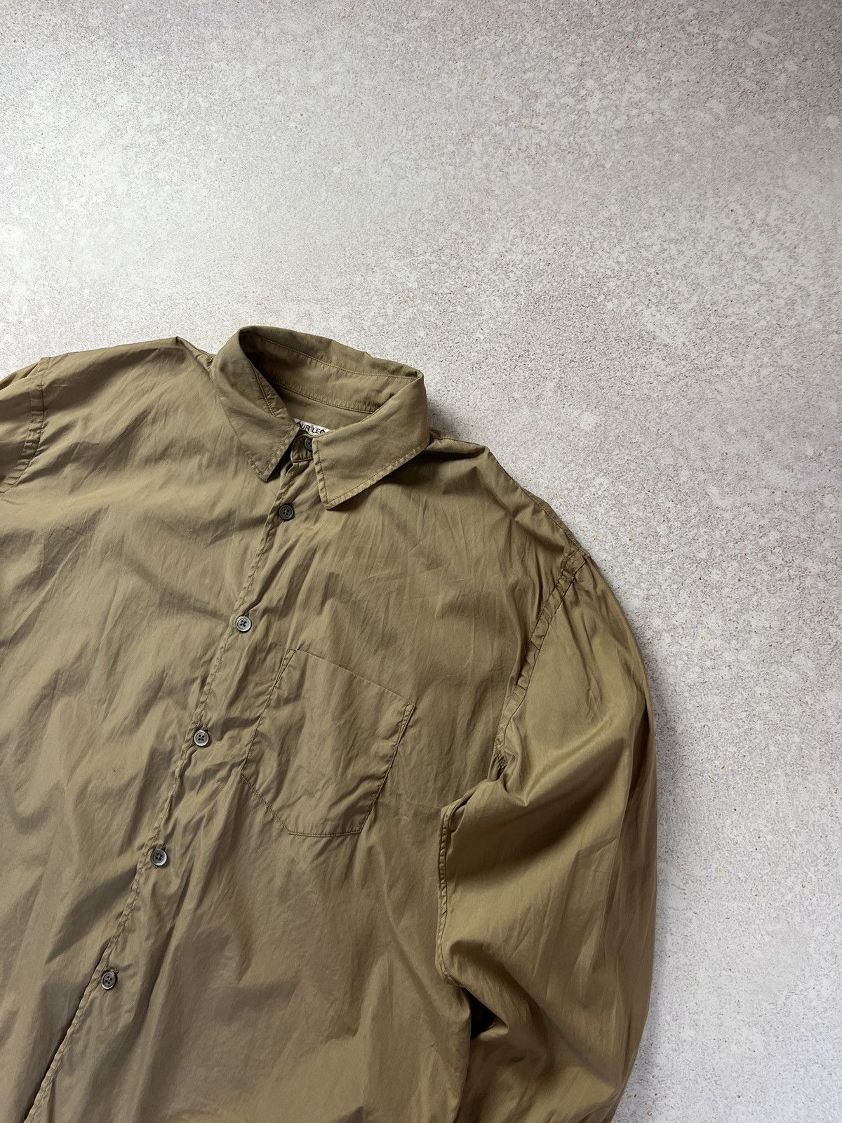 Our Legacy Our Legacy COCO 70's Shirt M2202CST Beige Luxury Size US M / EU 48-50 / 2 - 2 Thumbnail