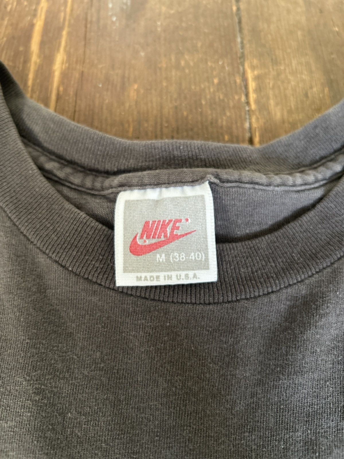 Vintage 90s Nike Air Jordan tee shirt Size US S / EU 44-46 / 1 - 3 Thumbnail
