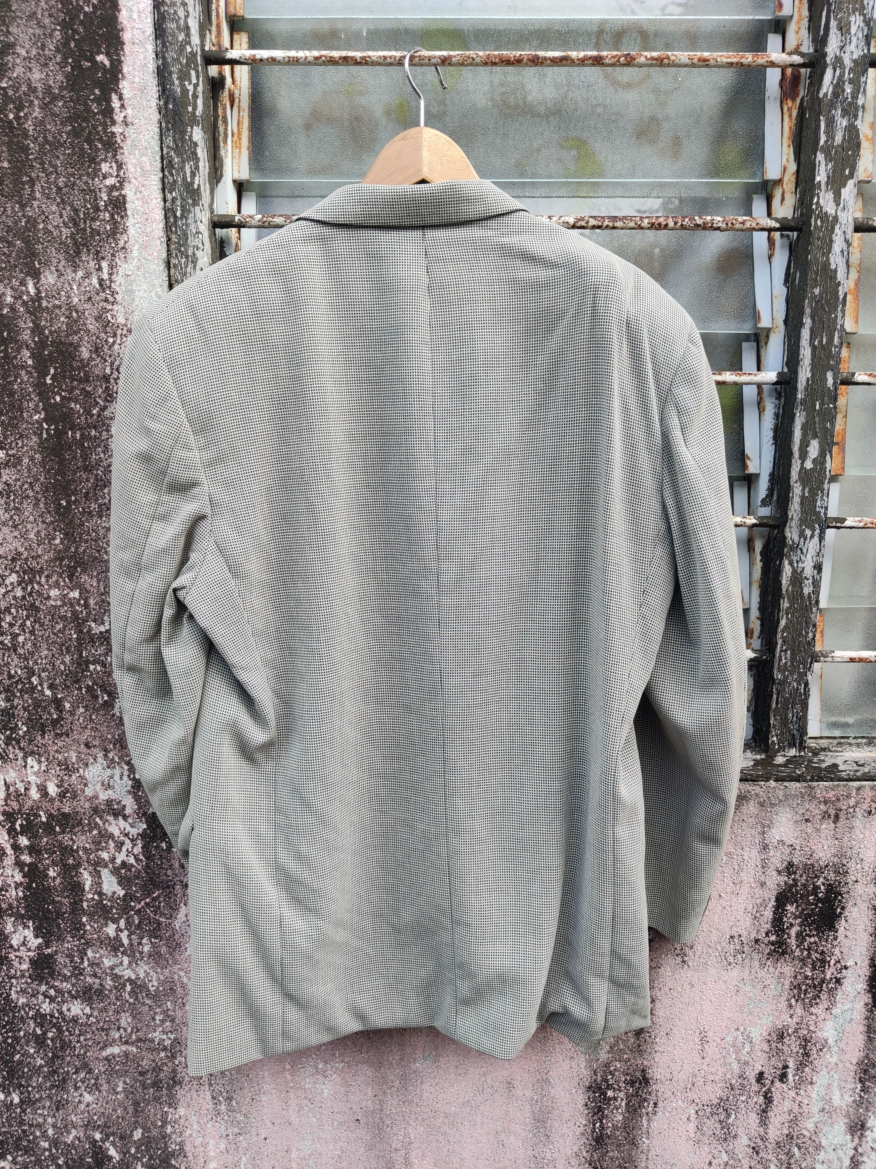 Kenzo Vintage Kenzo Homme Barrymore Checkers Wool Coat Jacket Size US M / EU 48-50 / 2 - 6 Thumbnail