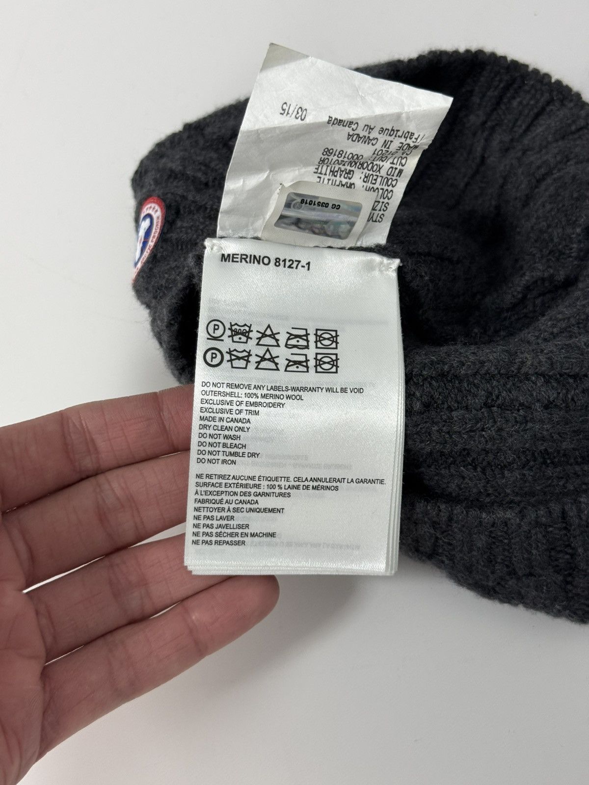 Canada Goose Canada Goose knit beanie hat Size ONE SIZE - 10 Thumbnail