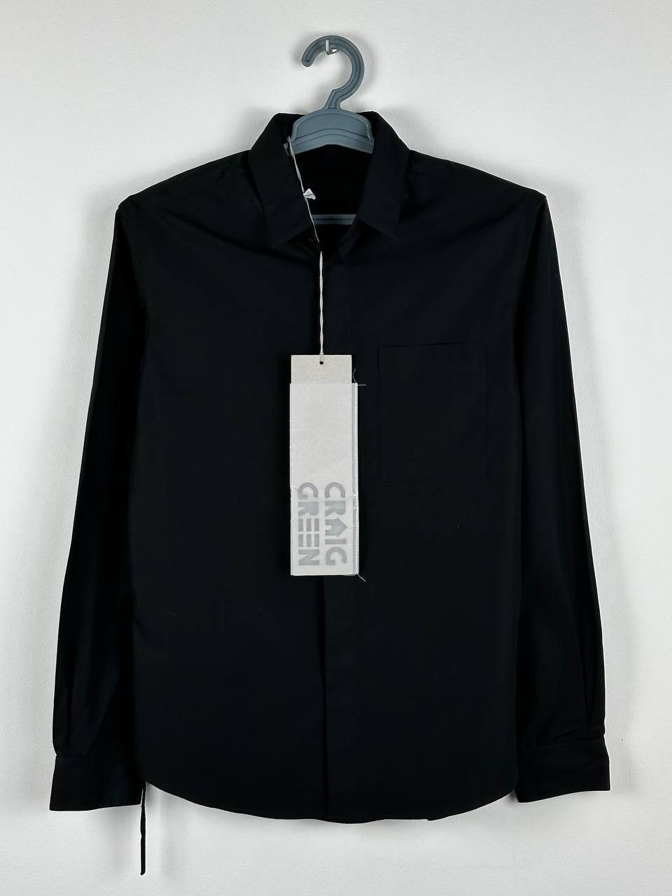 Craig Green NEW Craig Green Laced Black Fitted Shirt Size US S / EU 44-46 / 1 - 1 Thumbnail