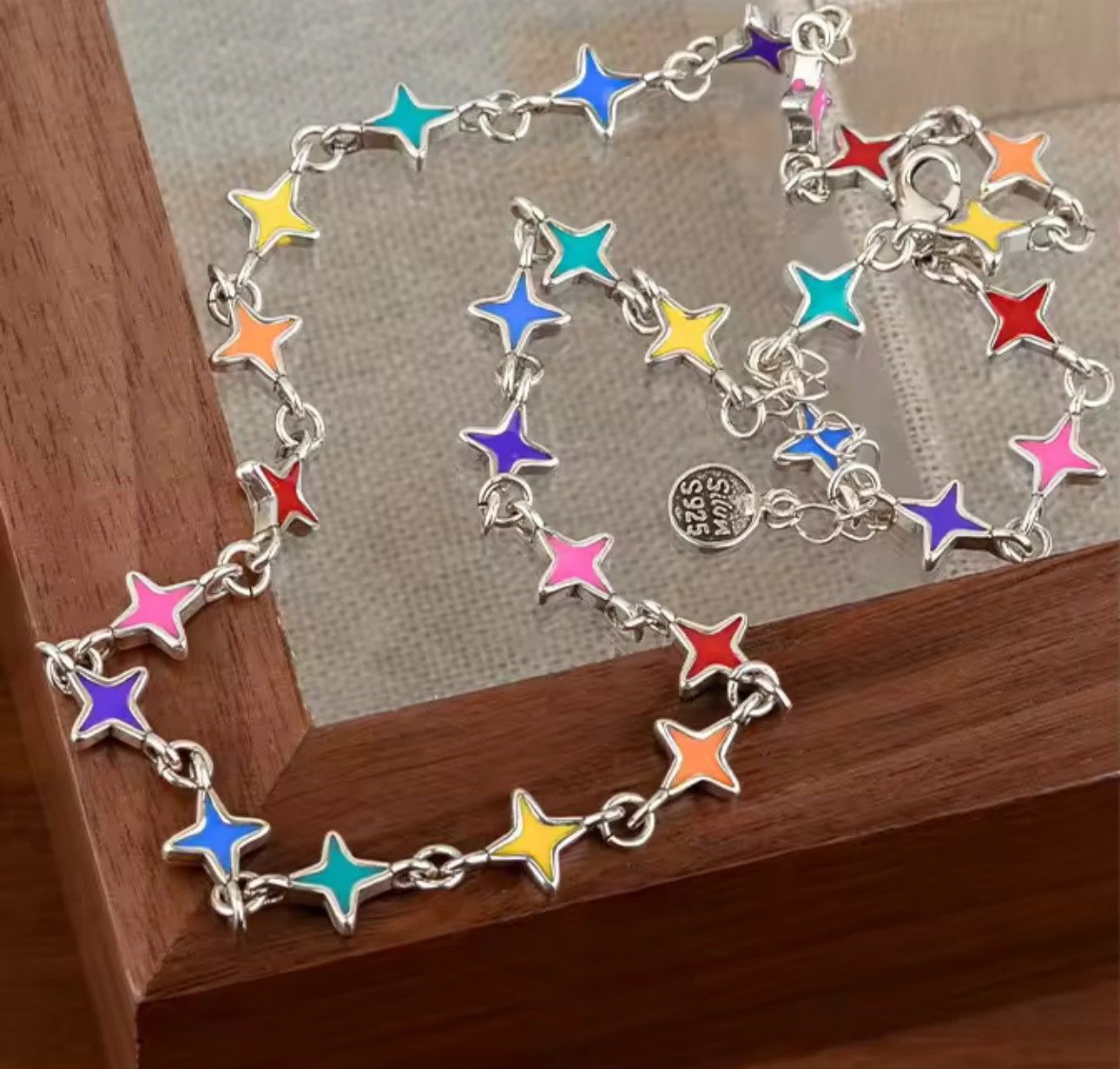 Vintage Star Pendant Splice Necklace Size ONE SIZE - 1 Thumbnail